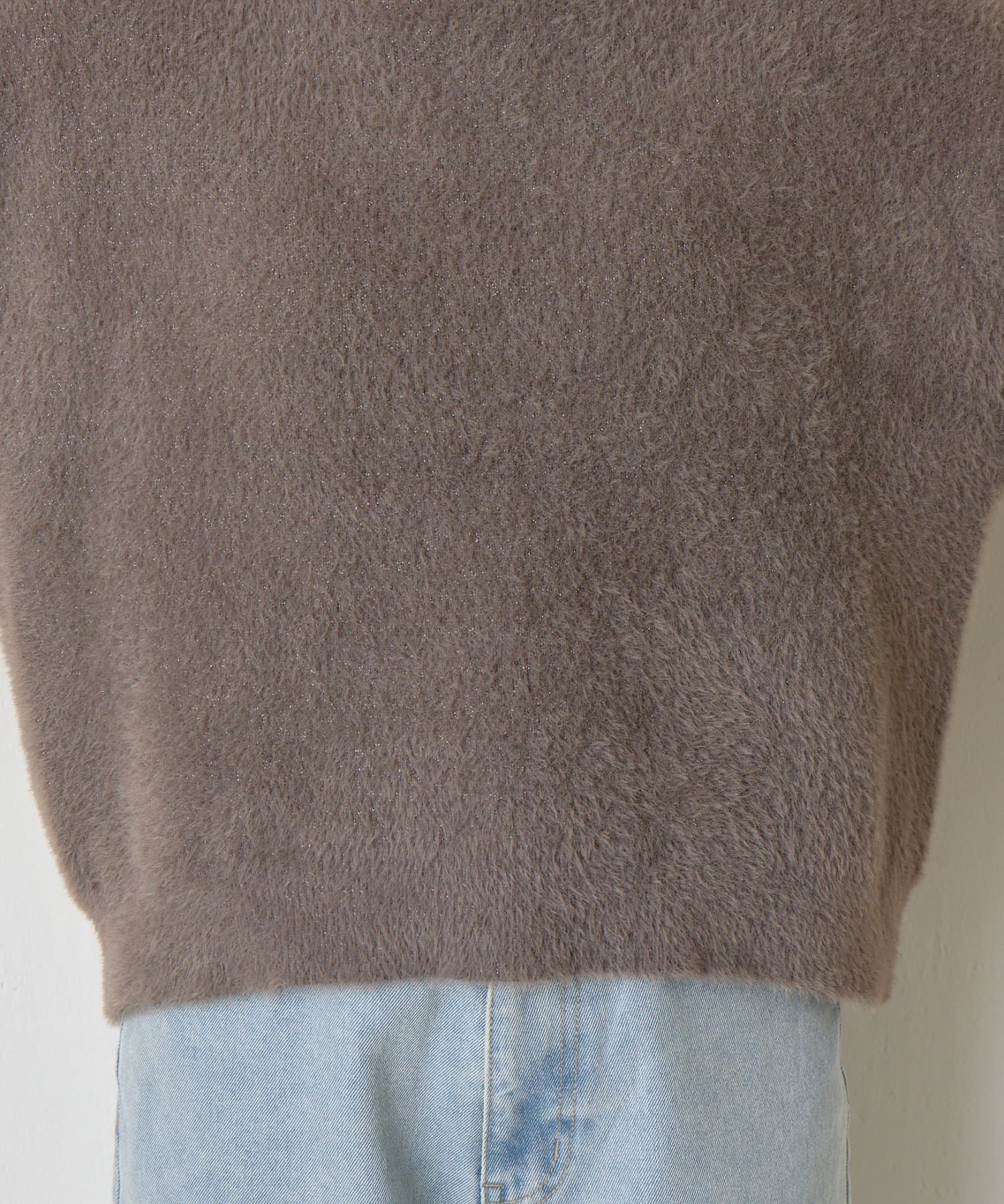 Jena espace merveilleux(ジェナ エスパスメルヴェイユ) 【大人気リバイバル】ラメフェザーソフトニット