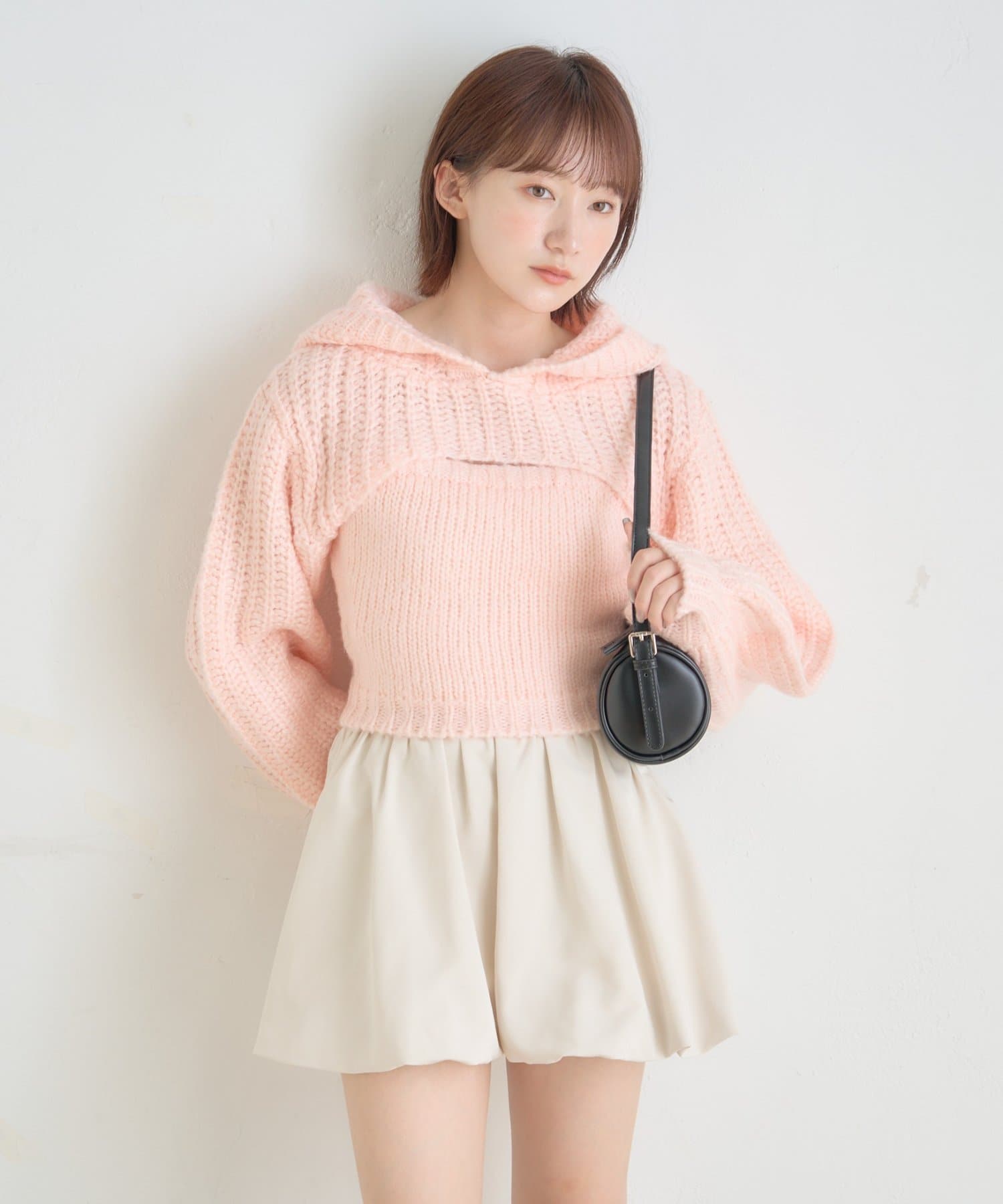 mline(エムライン) [mline]ニットパーカーSET