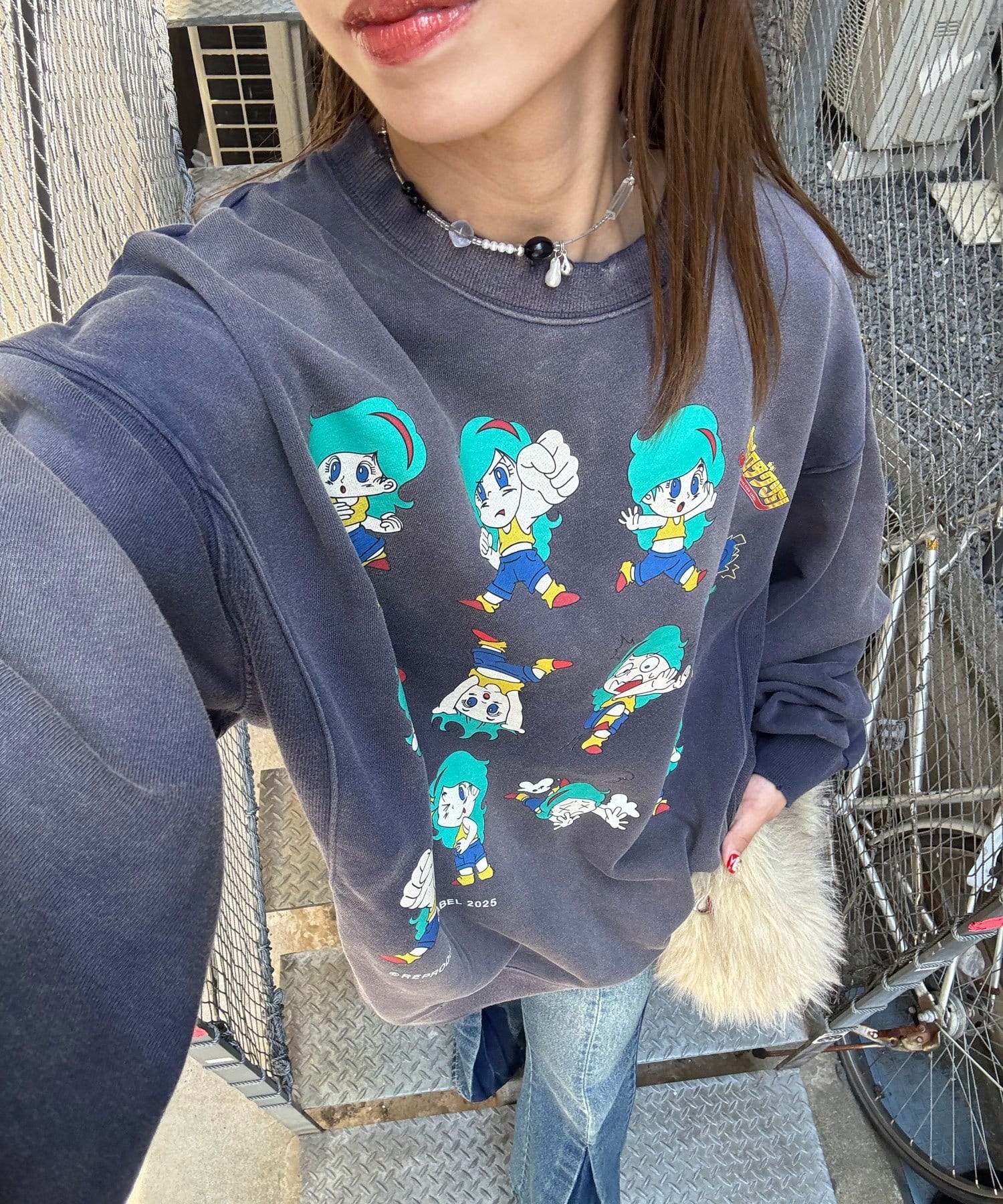 CIAOPANIC(チャオパニック) 【RePRODUCTION LABEL / リプロダクションレーベル】セットインスウェット