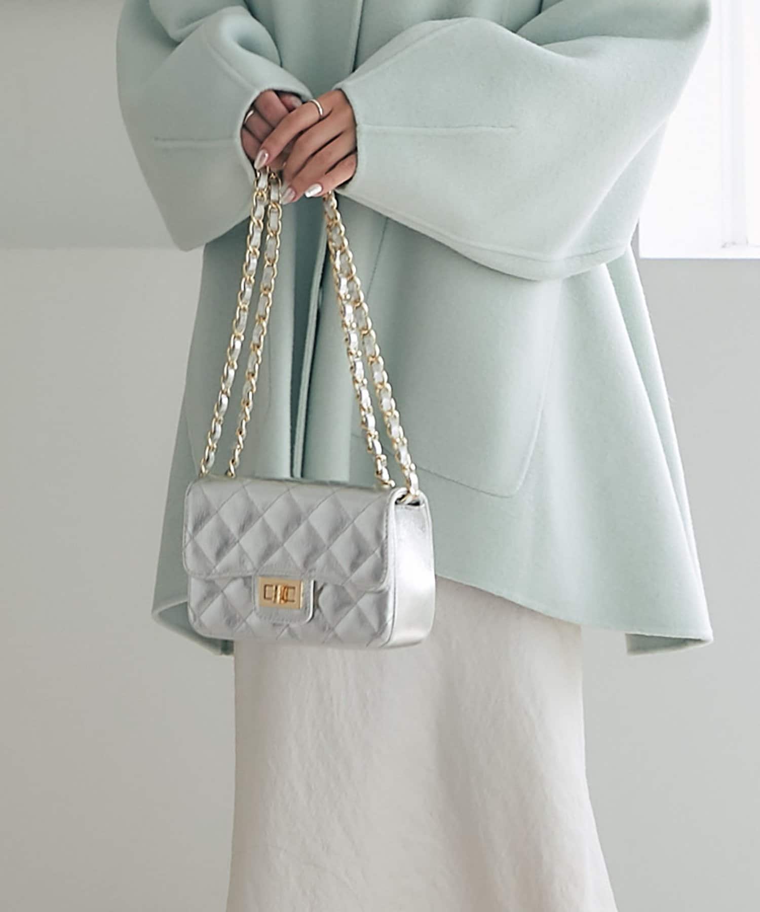 La boutique BonBon(ラブティックボンボン) 【オウレンティ】キルティングチェーンバッグ