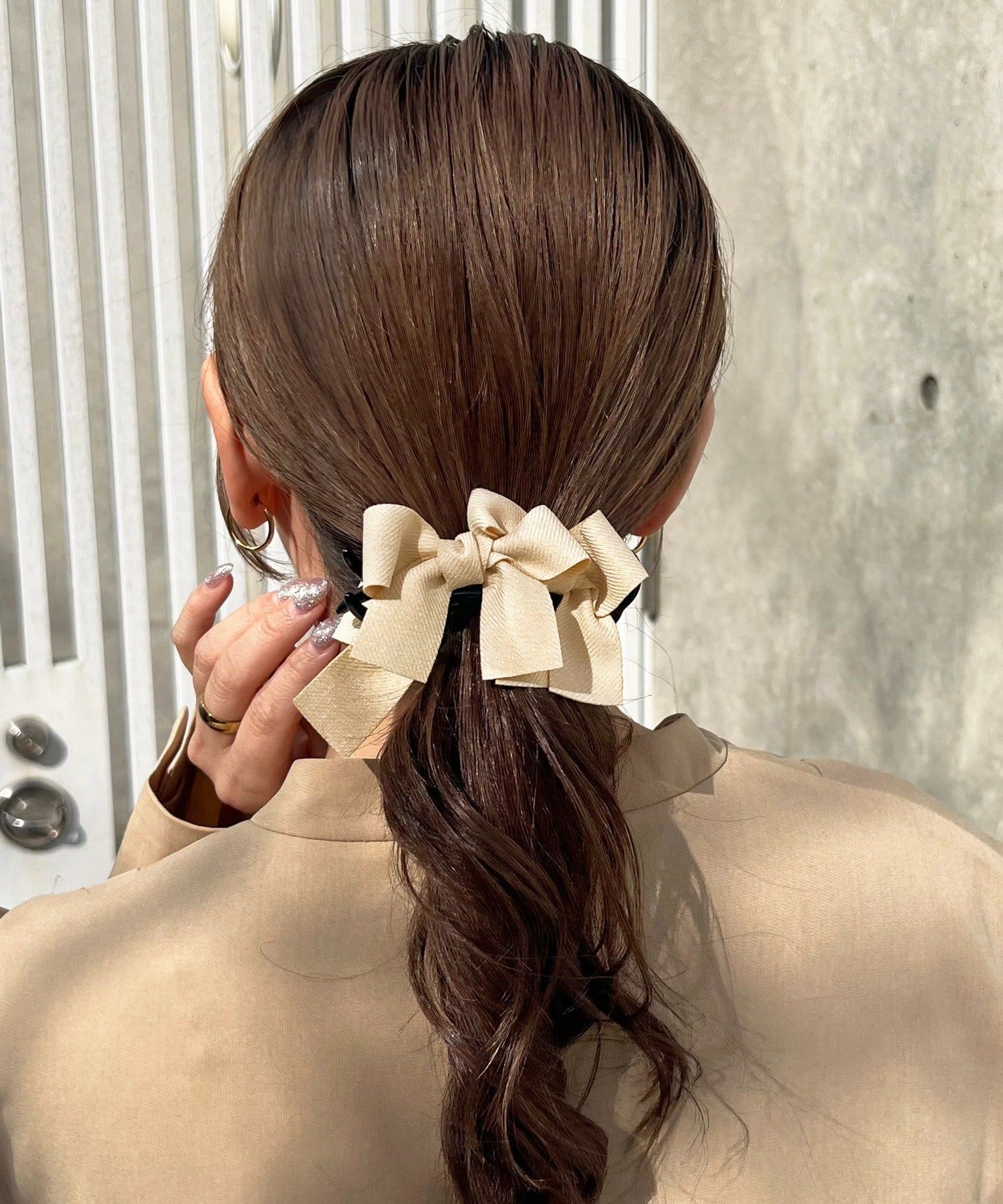 Lattice(ラティス) 【keeco企画】【WEB限定】【人気の為再入荷】リボンテールクリップ