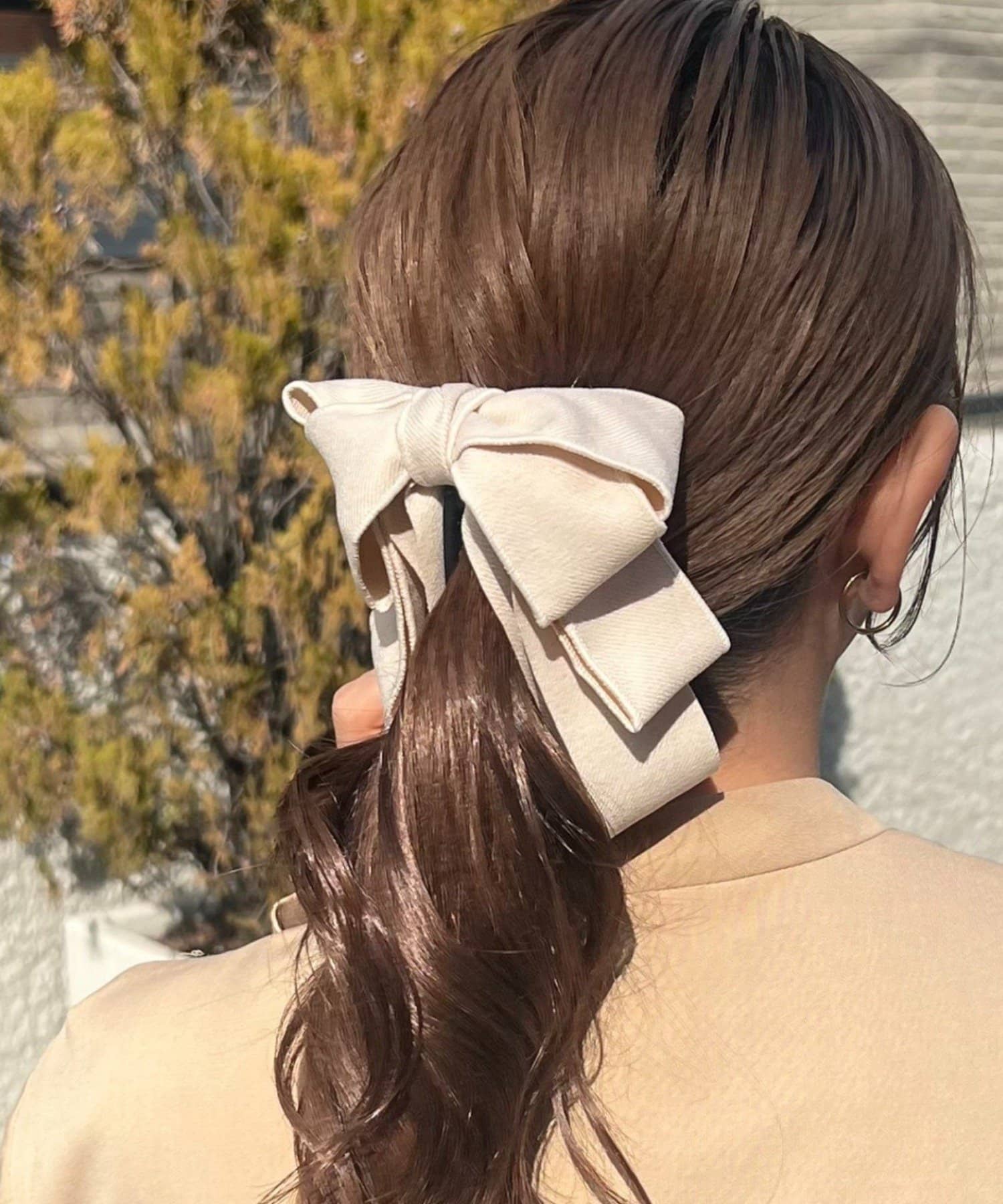 Lattice(ラティス) 【1/26 11:00～販売開始】パイピングリボンバナナクリップ