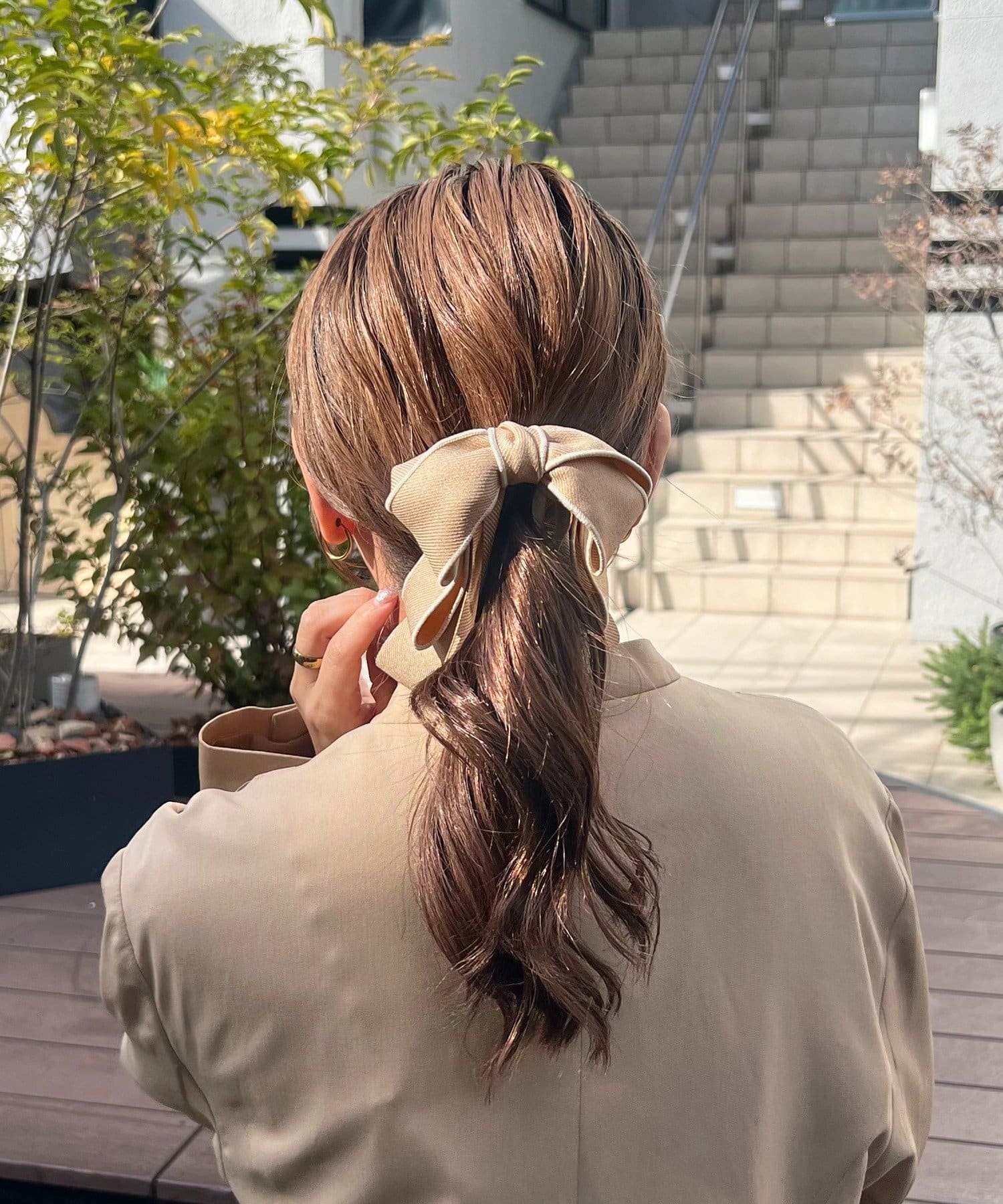 Lattice(ラティス) 【1/26 11:00～販売開始】パイピングリボンバナナクリップ