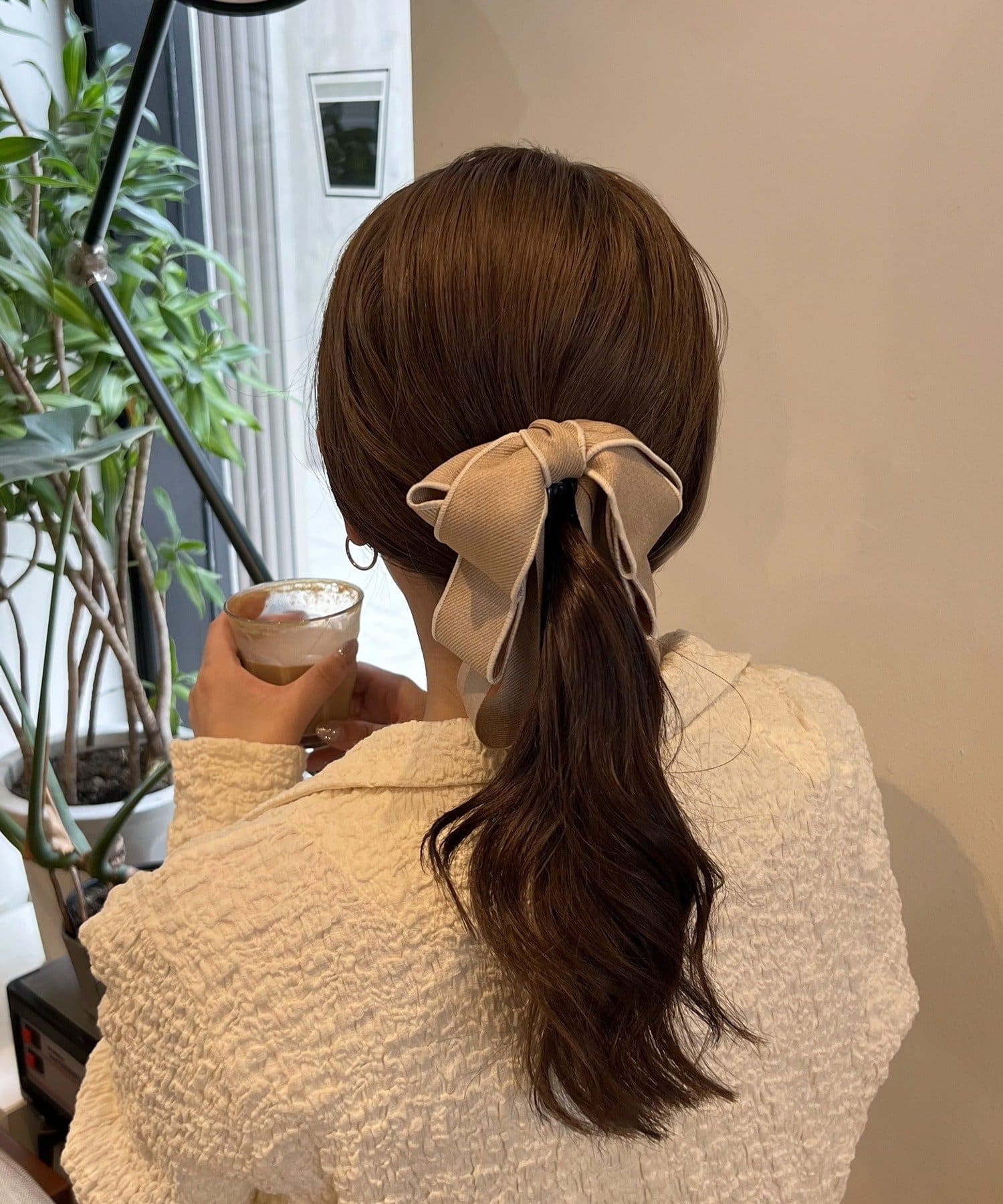 Lattice(ラティス) 【keeco企画】【WEB限定】【人気の為再入荷】パイピングリボンバナナクリップ