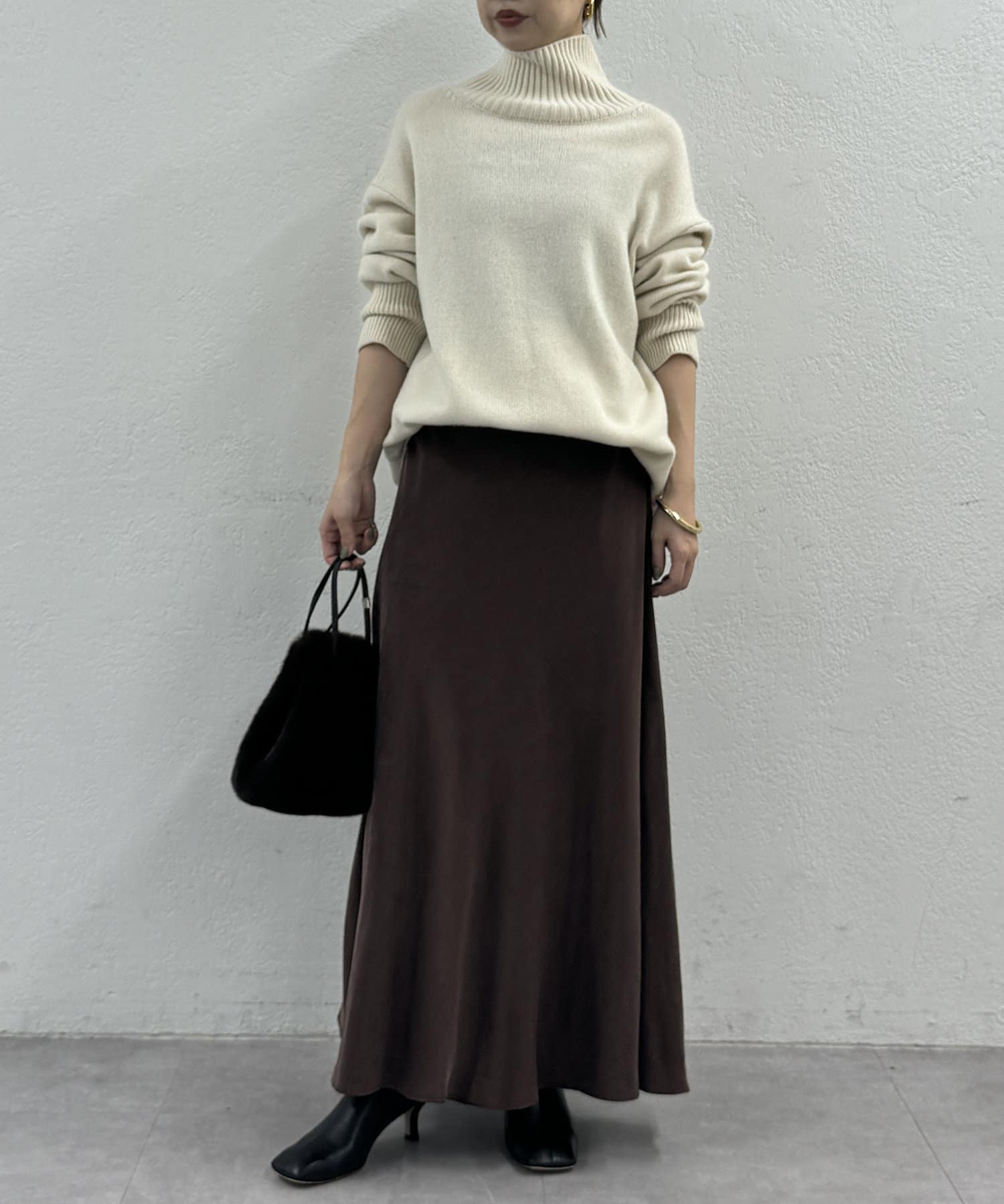 LOUNGEDRESS ラウンジドレス　キュプラマーメイドスカート LOUNGEDRESS（ラウンジドレス）の「キュプラマーメイドスカート