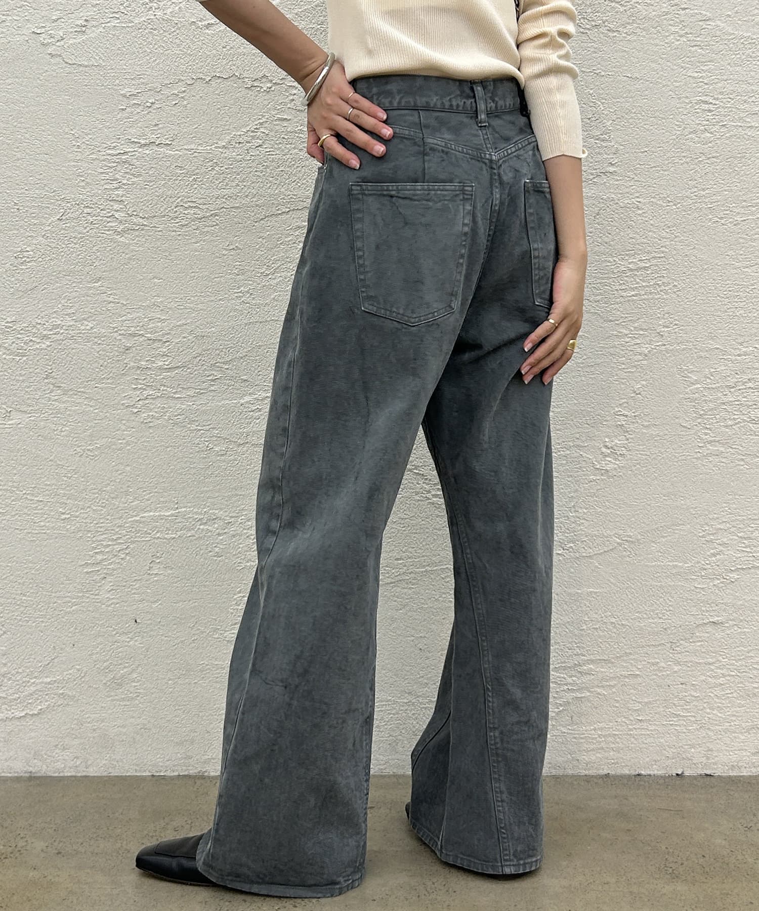 Loungedress】【ai no de】shibukawa フレアパンツ | OUTLET