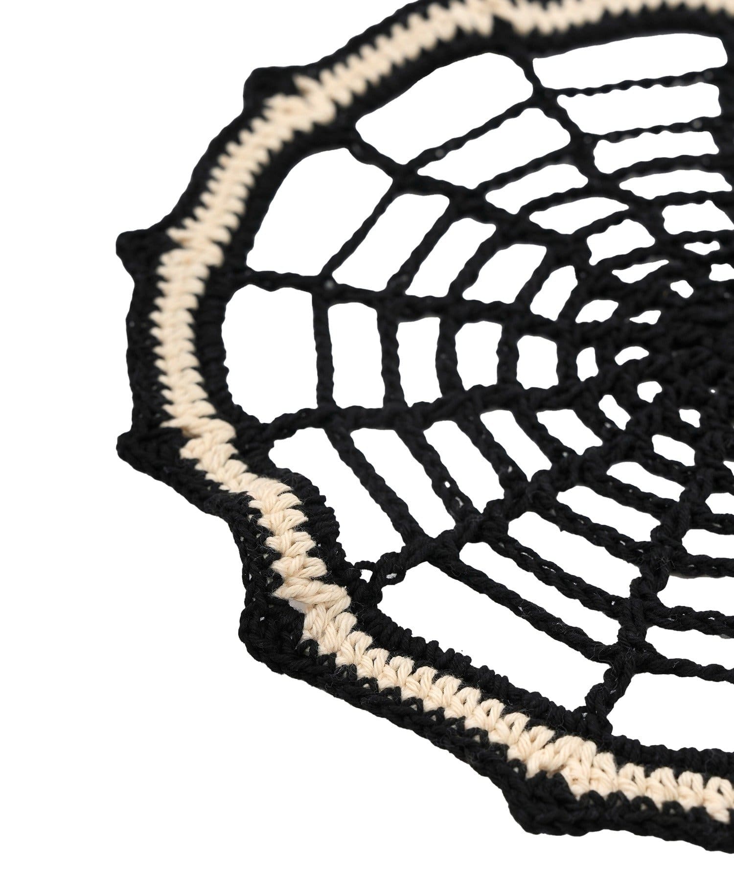 salut!(サリュ) クロッシェ蜘蛛の巣ドイリー／Crochet Halloween