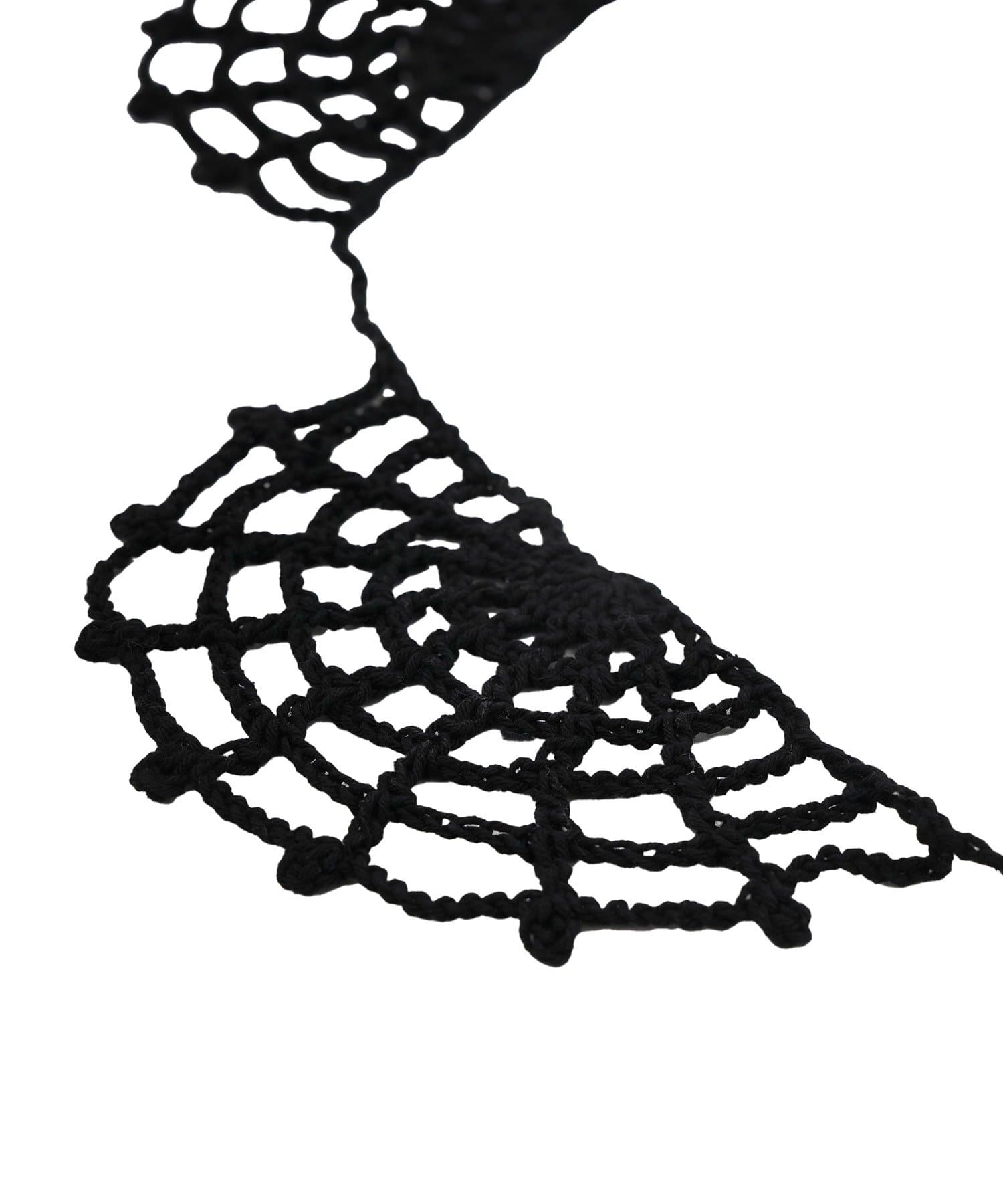 salut!(サリュ) クロッシェ蜘蛛の巣ガーランド／Crochet Halloween