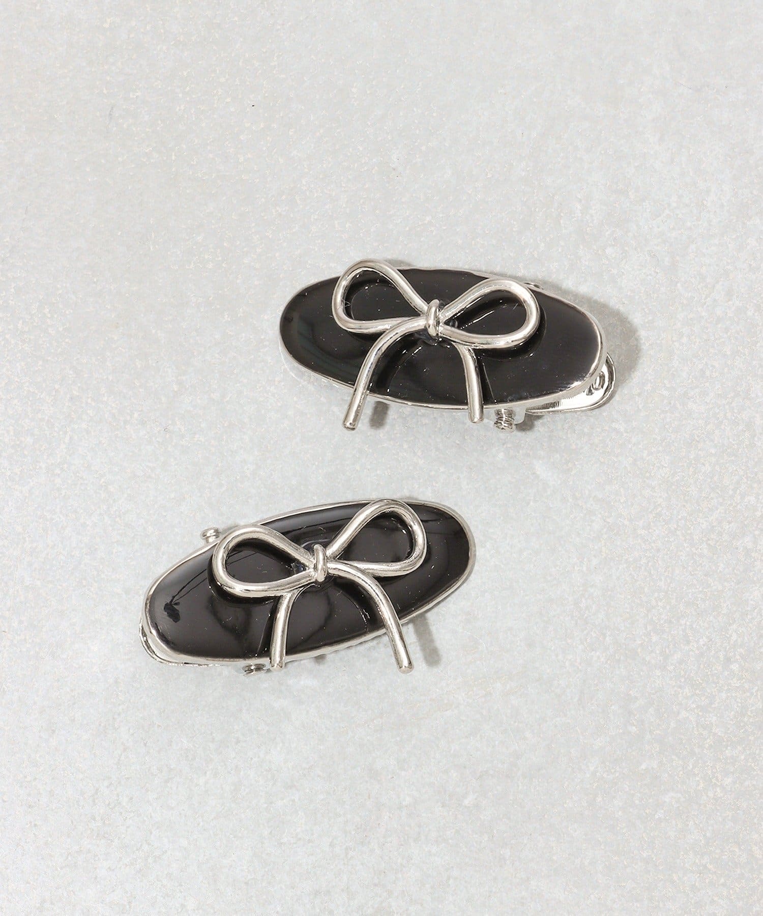 3COINS(スリーコインズ) エポリボンクリップ2個セット