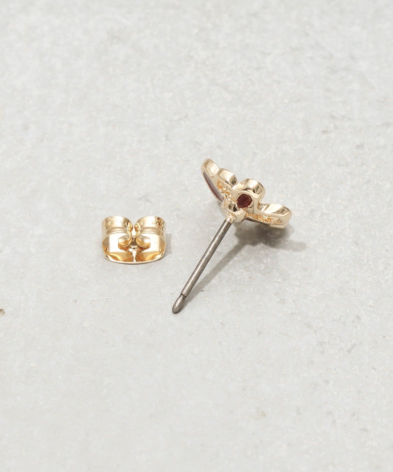 3COINS(スリーコインズ) エポフラワーピアス