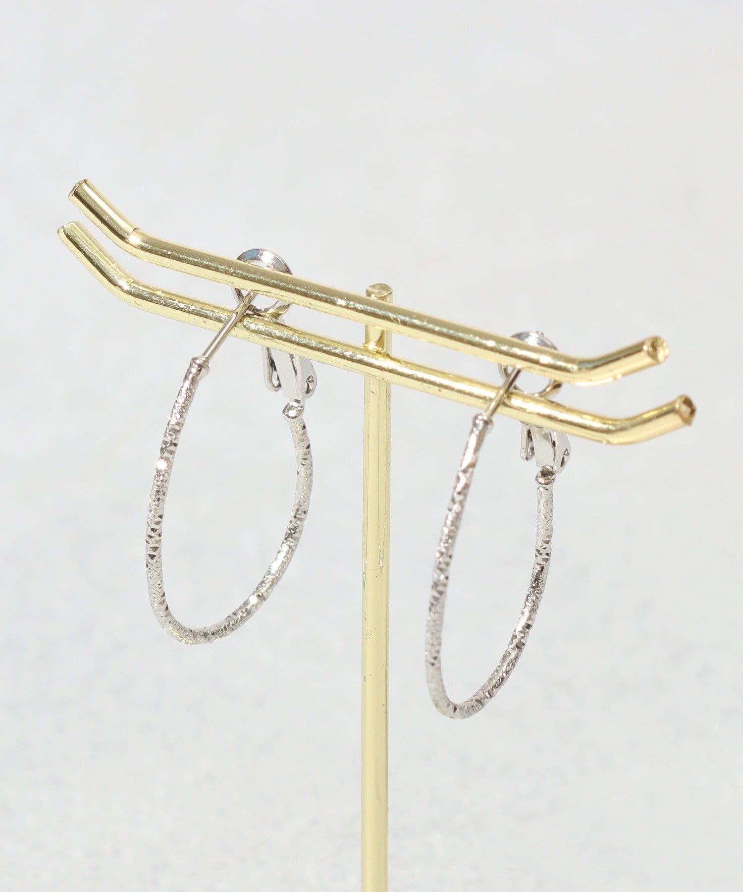 3COINS(スリーコインズ) メタルフープピアス