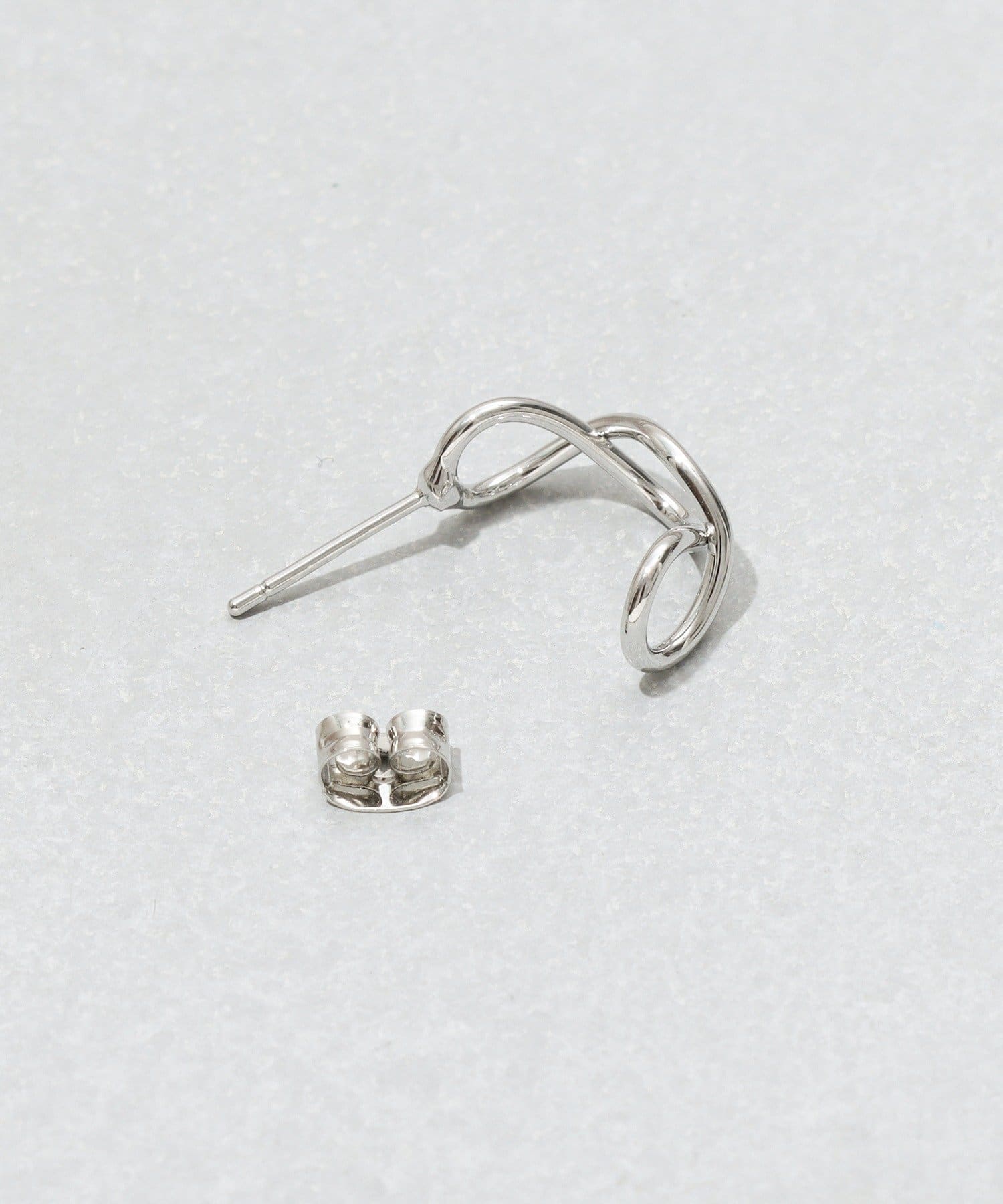 3COINS(スリーコインズ) アミフープピアス