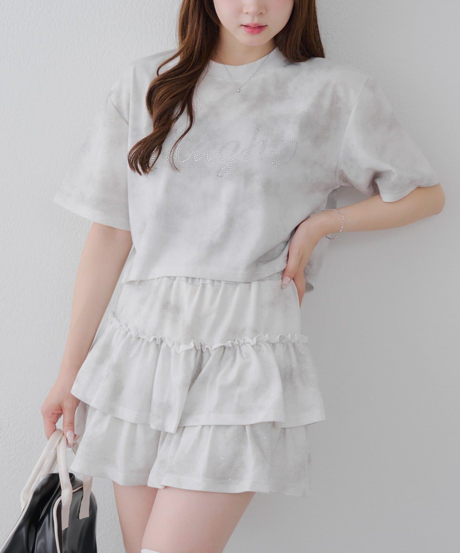 NICE CLAUP / OLIVE des OLIVE OUTLET(ナイスクラップ  / オリーブ デ オリーブ アウトレット) 秋カラーが目を引く！【RMAF】キラキラＴシャツセット