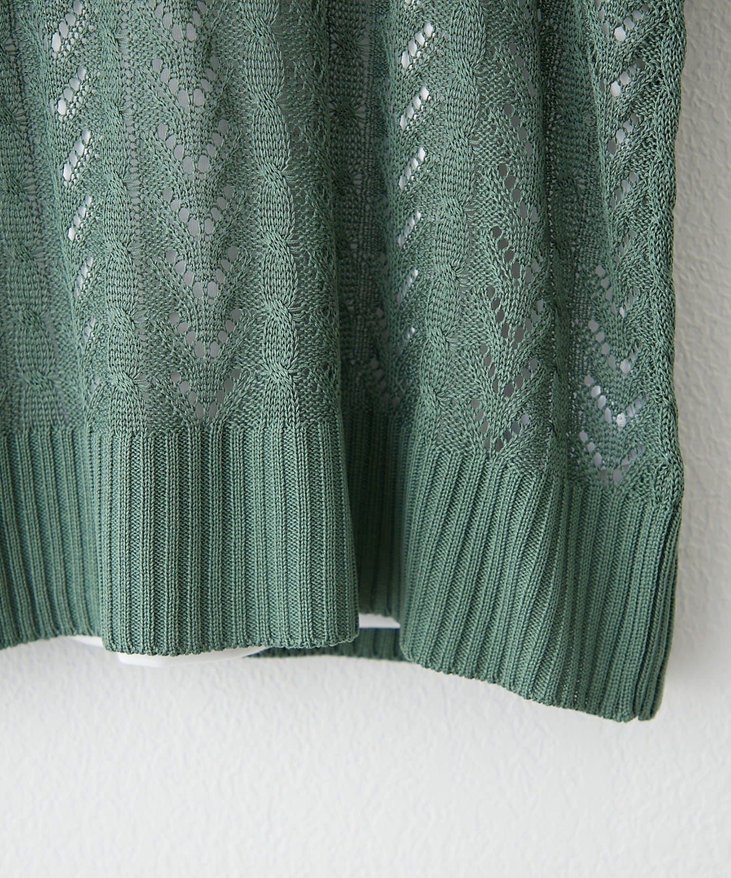 NICE CLAUP / OLIVE des OLIVE OUTLET(ナイスクラップ  / オリーブ デ オリーブ アウトレット) 2セット【RMAF】透かし編ベスト＋Ｔシャツ