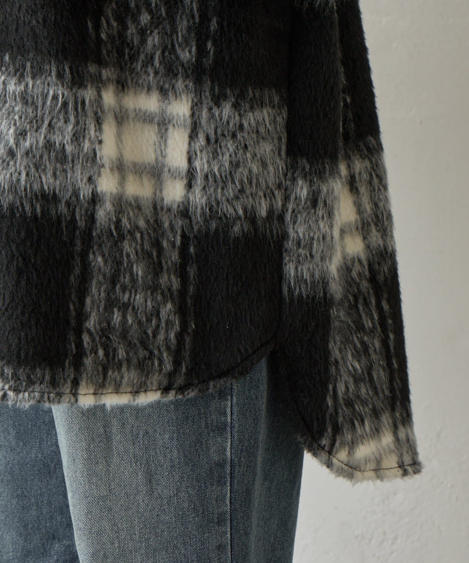 COLONY 2139(コロニー トゥーワンスリーナイン) シャギーチェックシャツアウター