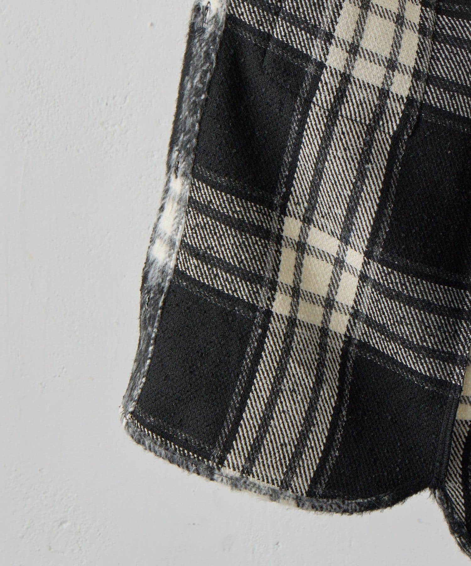 COLONY 2139(コロニー トゥーワンスリーナイン) シャギーチェックシャツアウター