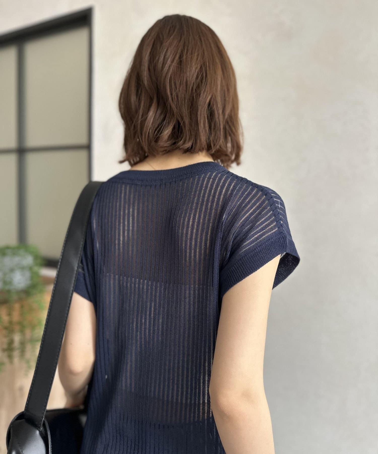 LOCUST(ローカスト) 【WEB限定】フレンチスリーブニット