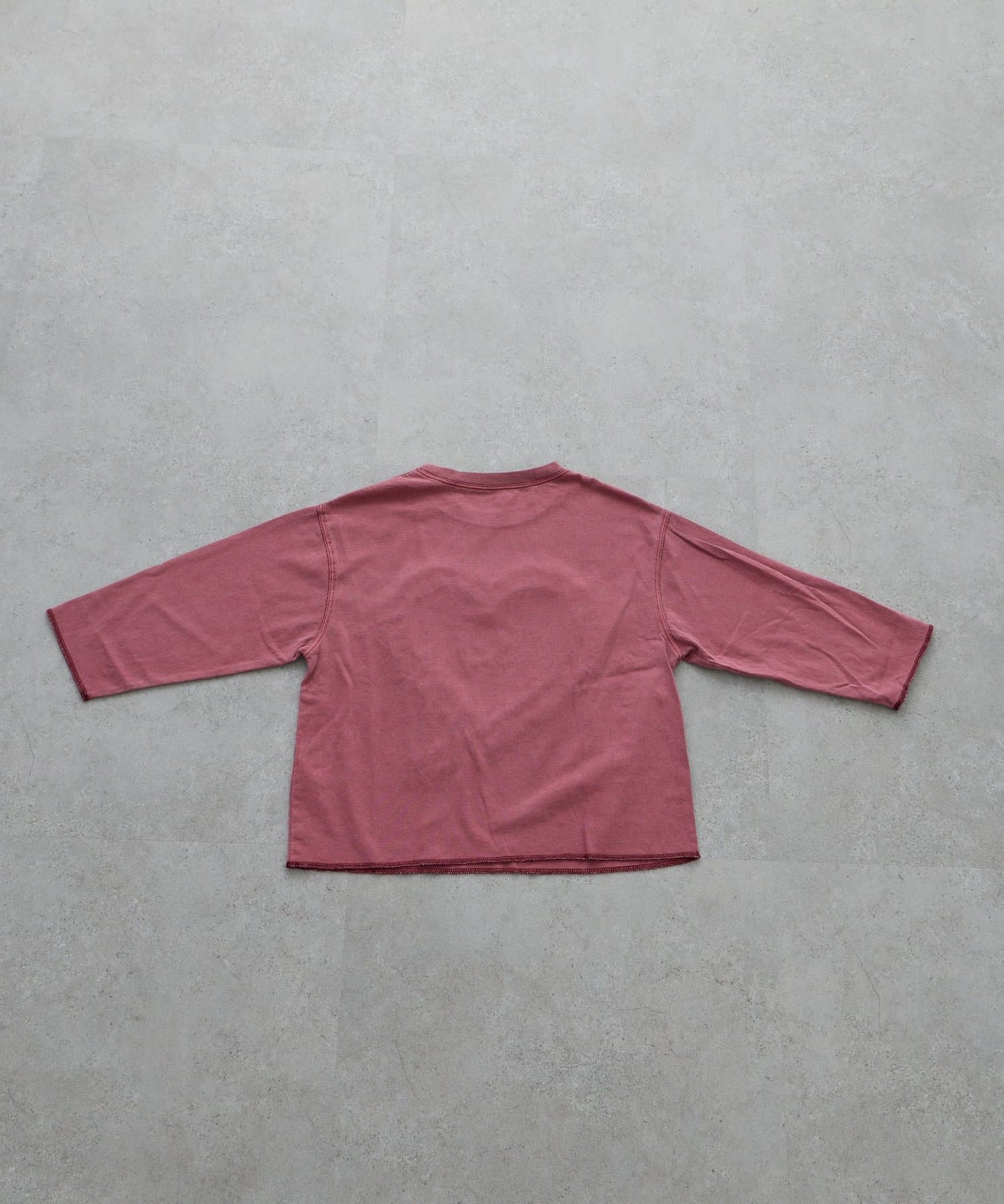 CIAOPANIC TYPY(チャオパニックティピー) 【WEB限定】【KIDS】ピグメント加工ハートモチーフ長袖カットソー