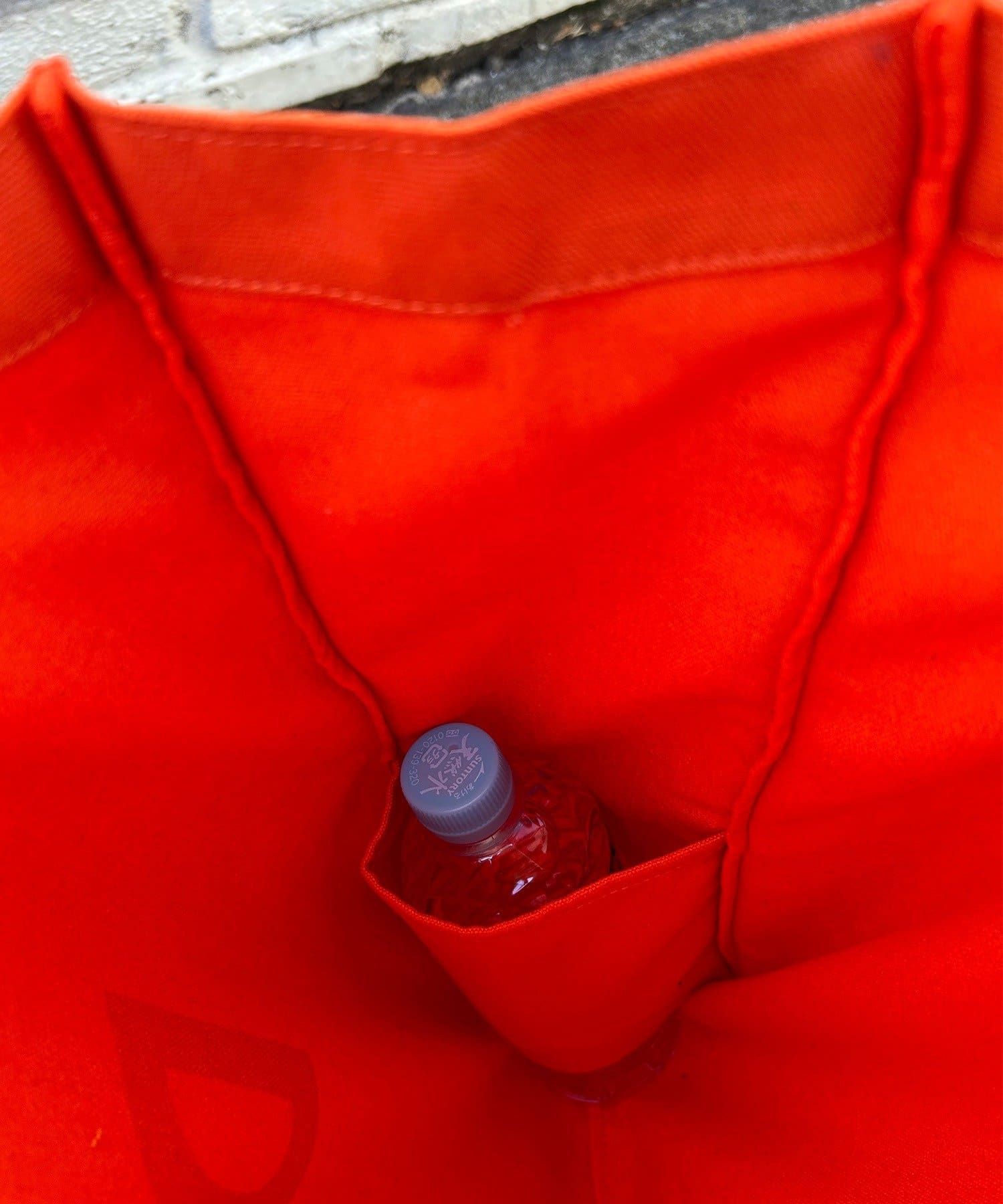 BIRTHDAY BAR(バースデイバー) キャンバスロゴスクエアトートバッグ