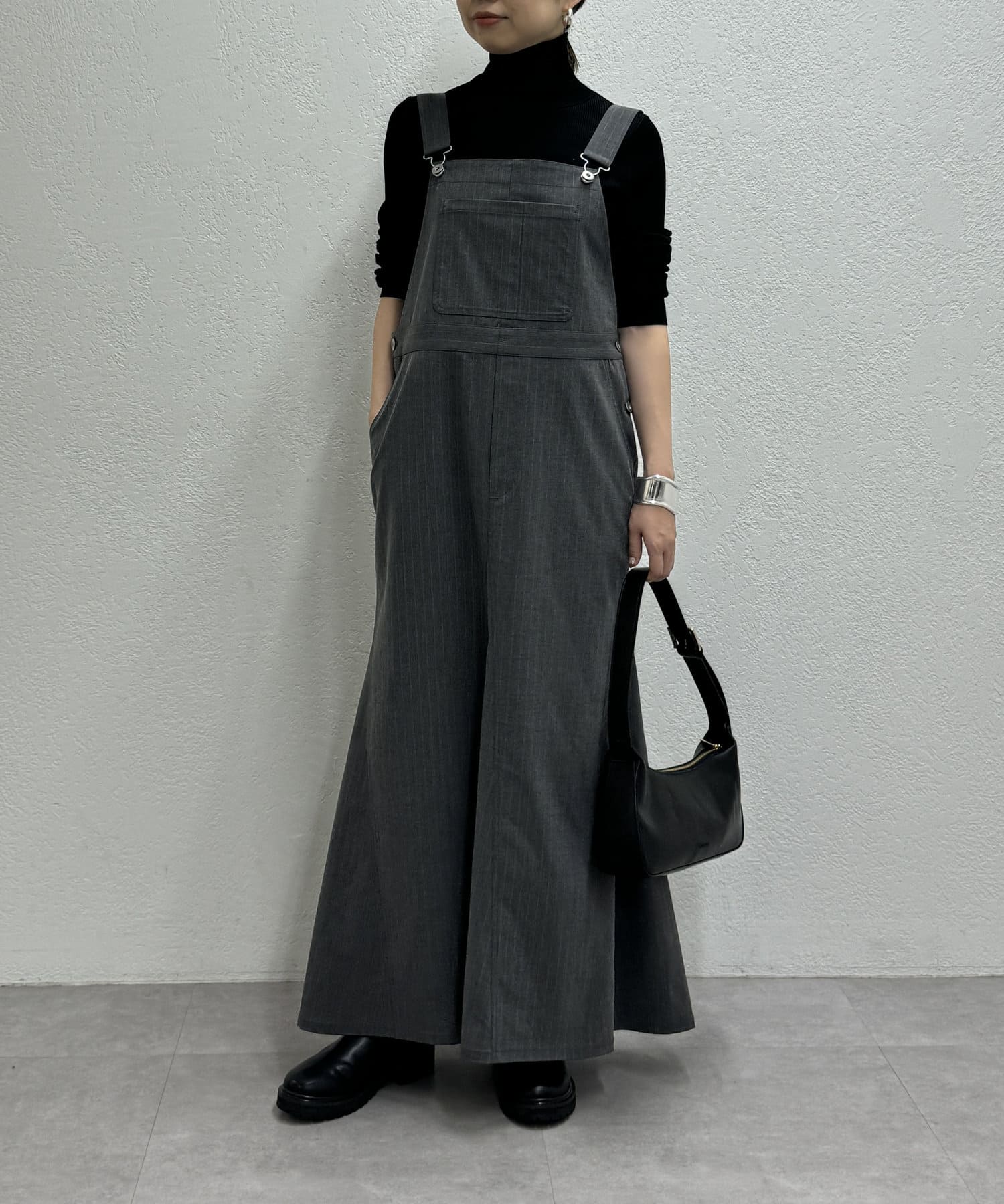 新品　Loungedress TRジャンパースカート　ラウンジドレス　ネイビー Loungedress】TRジャンパースカート | OUTLET(アウトレット