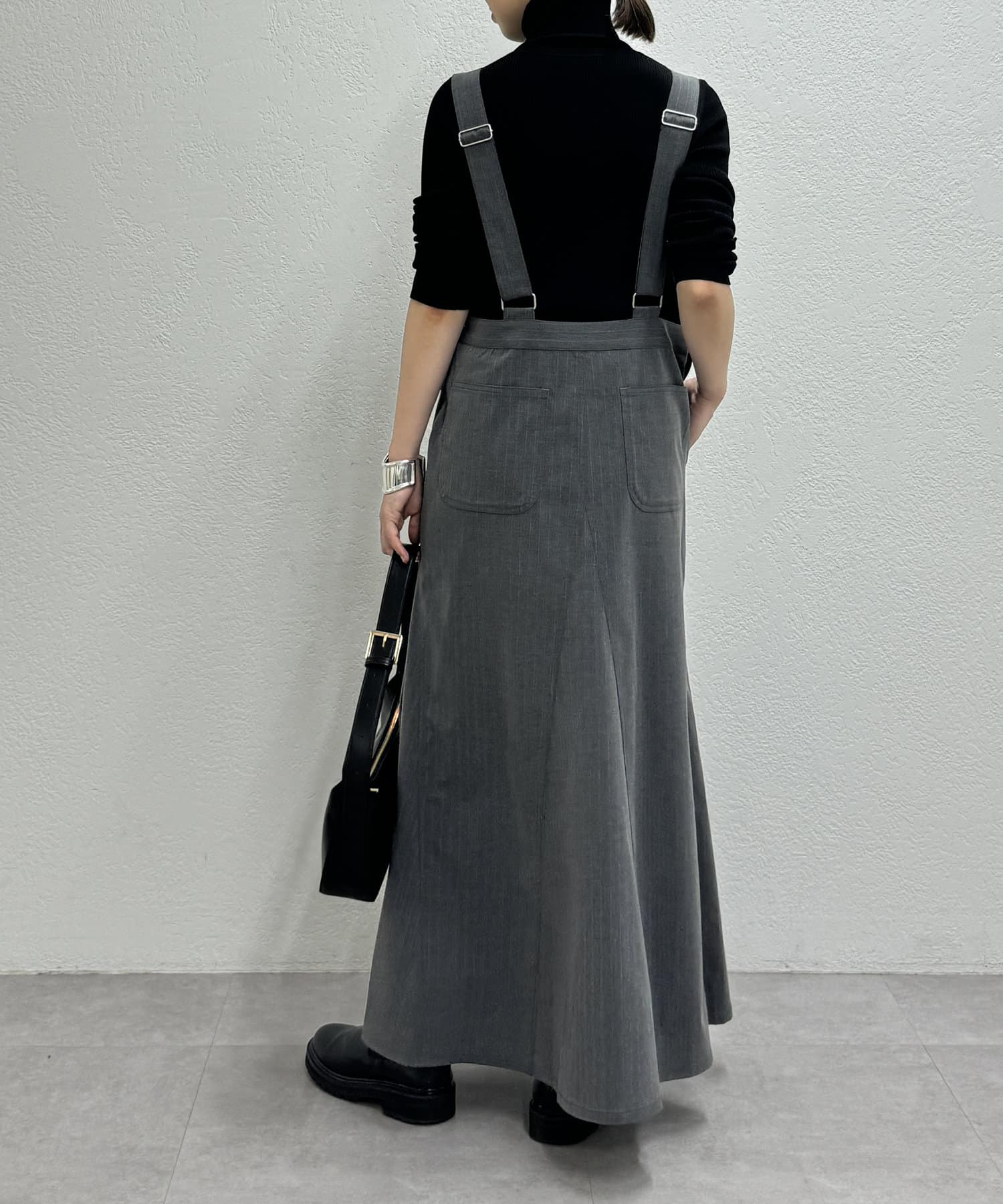 新品　Loungedress TRジャンパースカート　ラウンジドレス　ネイビー Loungedress】TRジャンパースカート | OUTLET(アウトレット