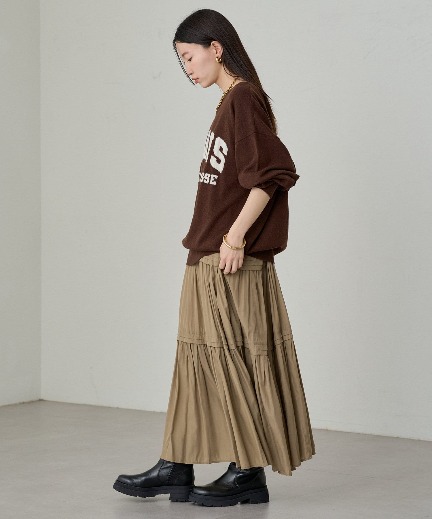 Loungedress】2WAYロゴニット | OUTLET(アウトレット)レディース