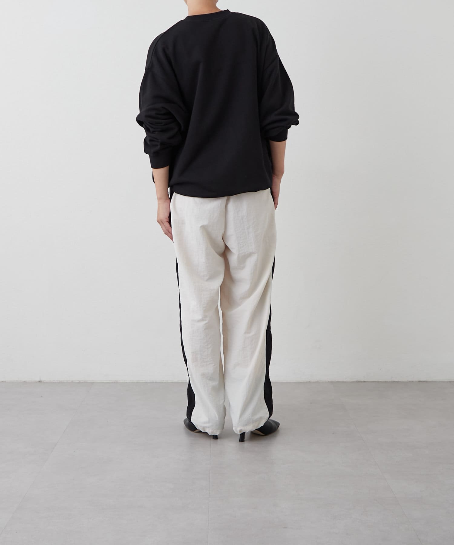 OUTLET(アウトレット) 【earthy_】オーガニックコットンオーバークルースウェット