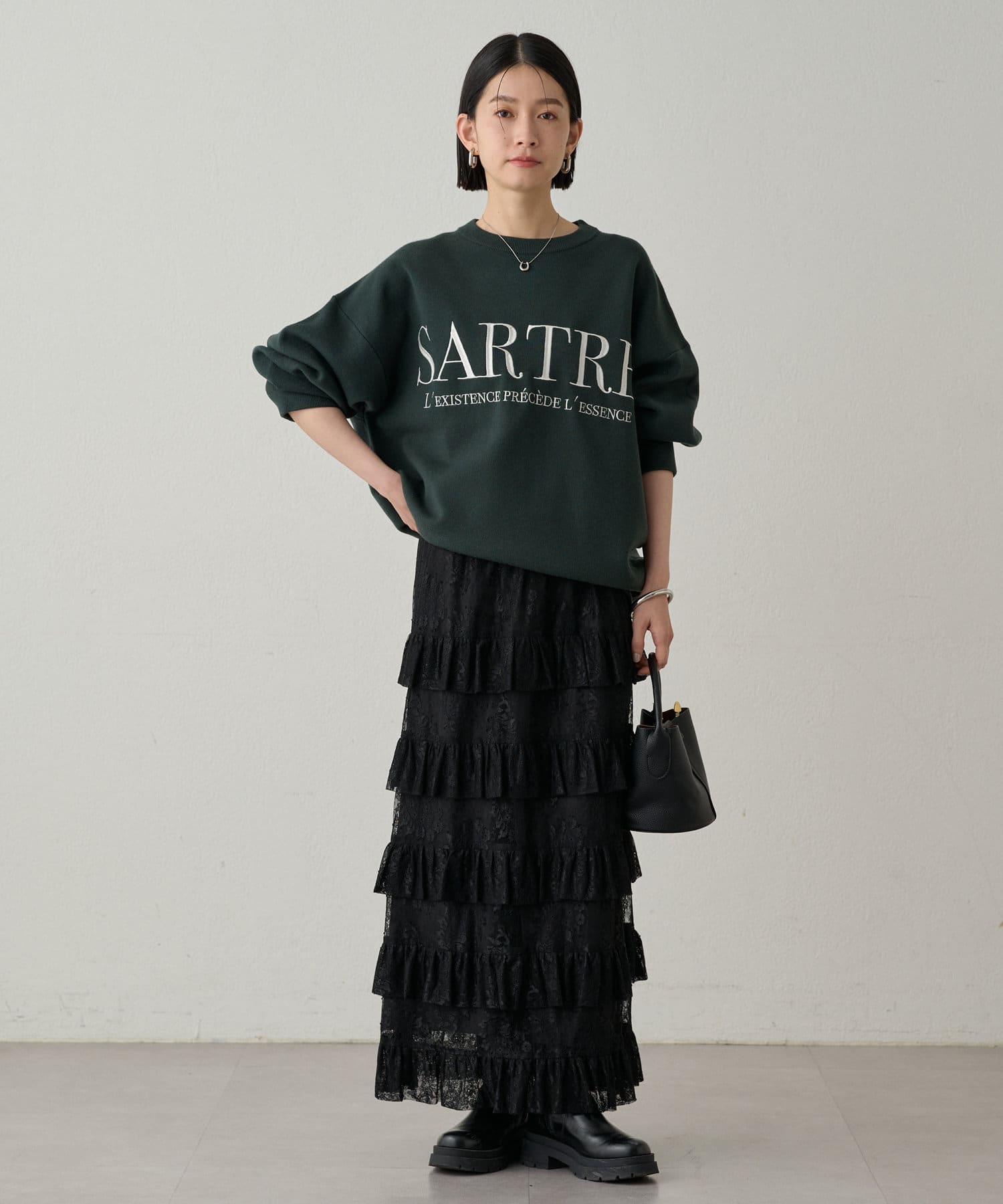 LOUNGEDRESS(ラウンジドレス) 刺繍ロゴニット Loungedress】刺繍ロゴニット | OUTLET(アウトレット)レディース