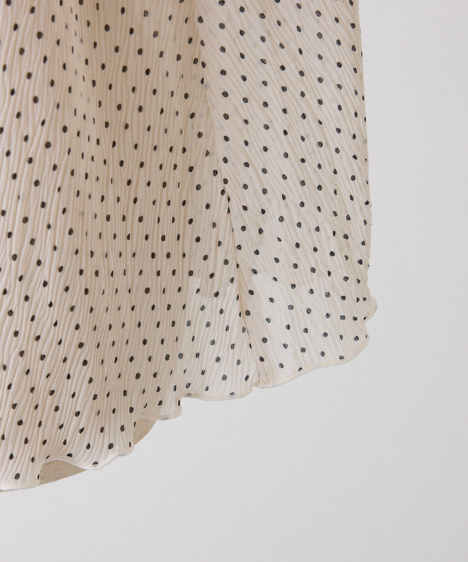 one after another NICE CLAUP(ワンアフターアナザー ナイスクラップ) 【WEB限定/リバイバル】肩リボン2way楊柳ブラウス