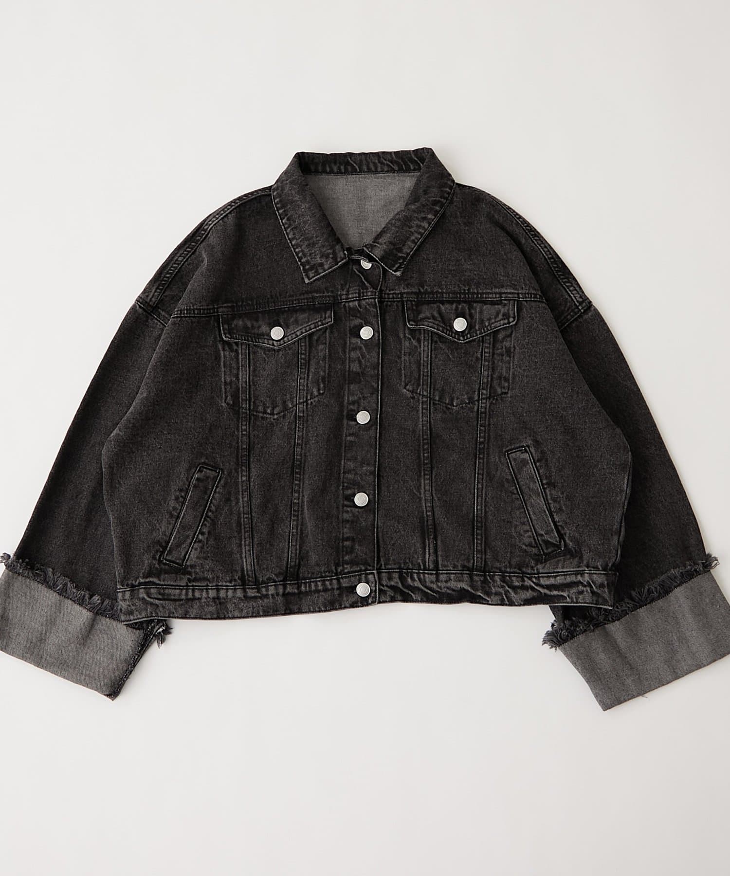 NICE CLAUP / OLIVE des OLIVE OUTLET(ナイスクラップ  / オリーブ デ オリーブ アウトレット) ワイドスリーブGジャン