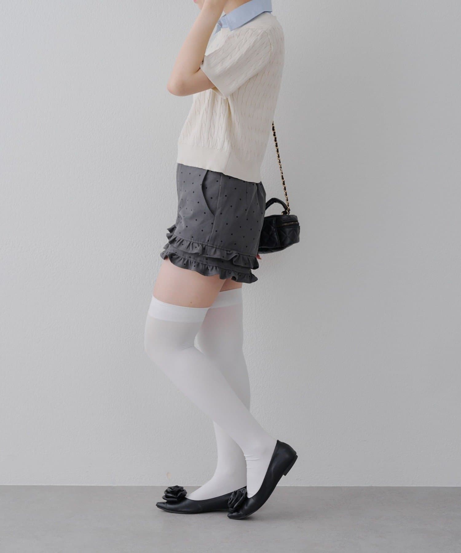 NICE CLAUP / OLIVE des OLIVE OUTLET(ナイスクラップ  / オリーブ デ オリーブ アウトレット) 【RMAF】2段フリルスカパン