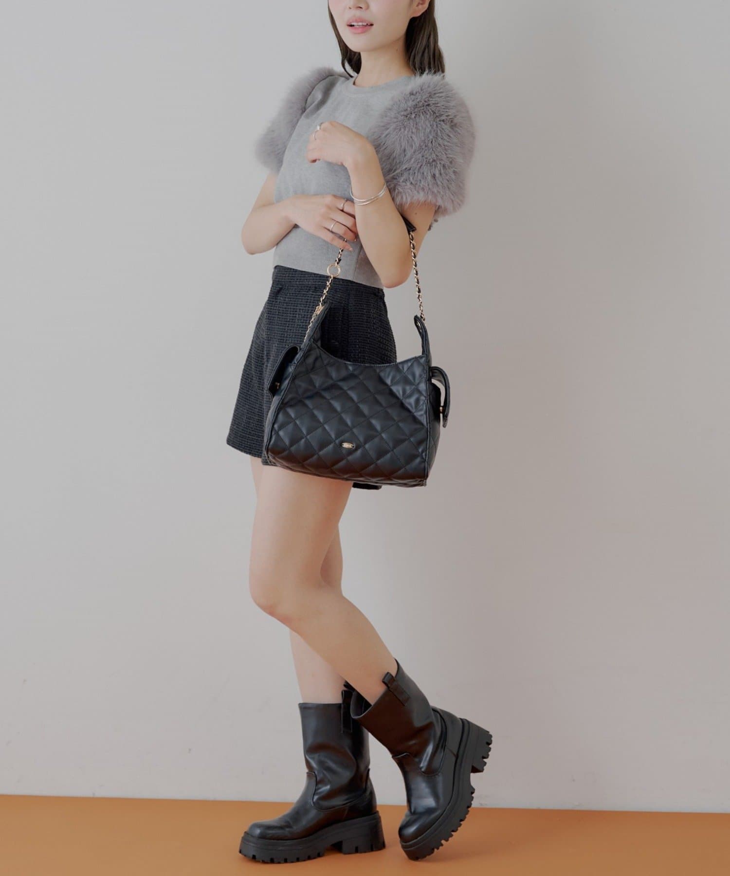 CHANEL ブルーキルティングバッグ 2wayチェーンショルダーキルティングバッグ | Chico(チコ