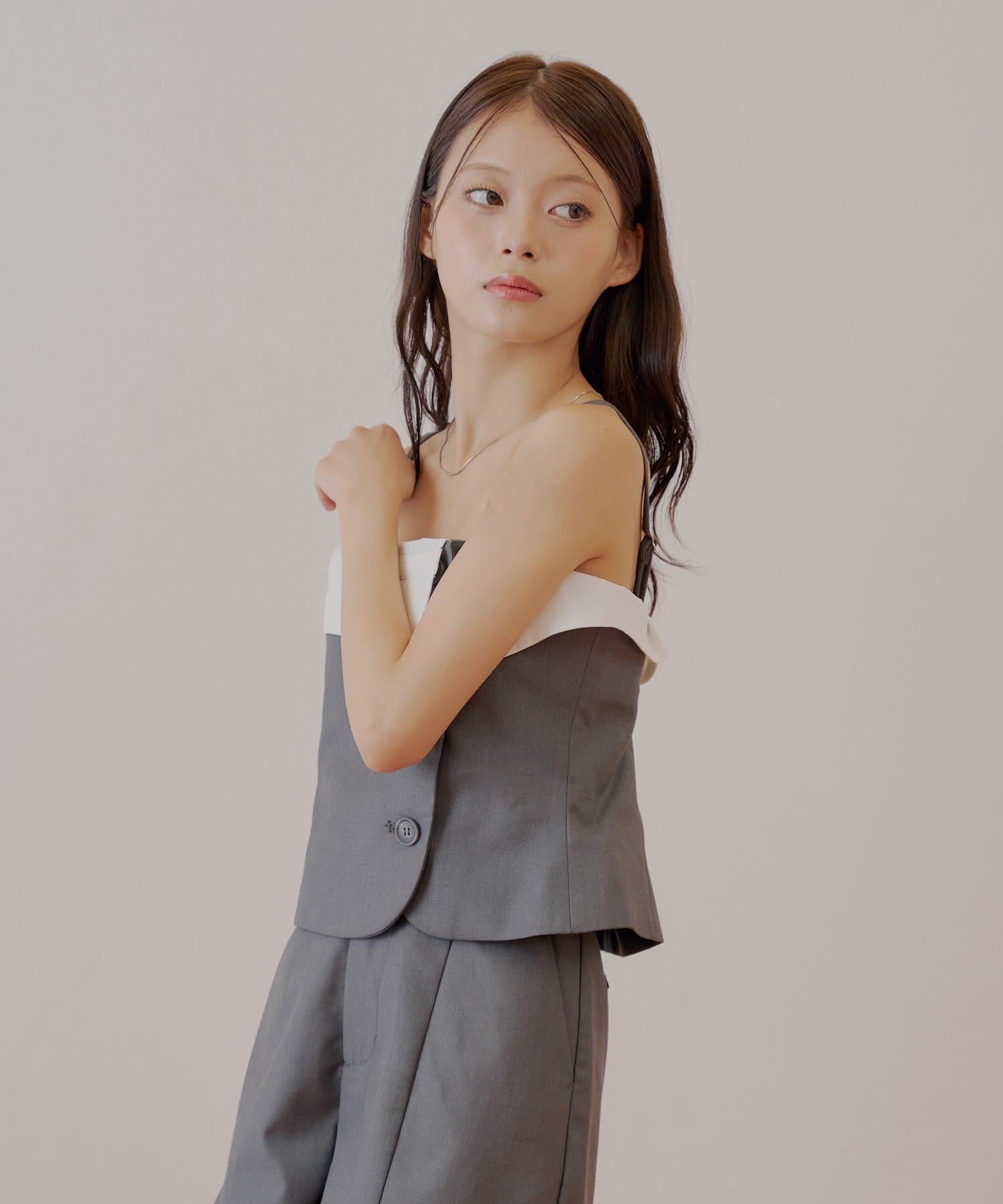 シャツドッキングスーツベアトップ | Chico(チコ)レディース