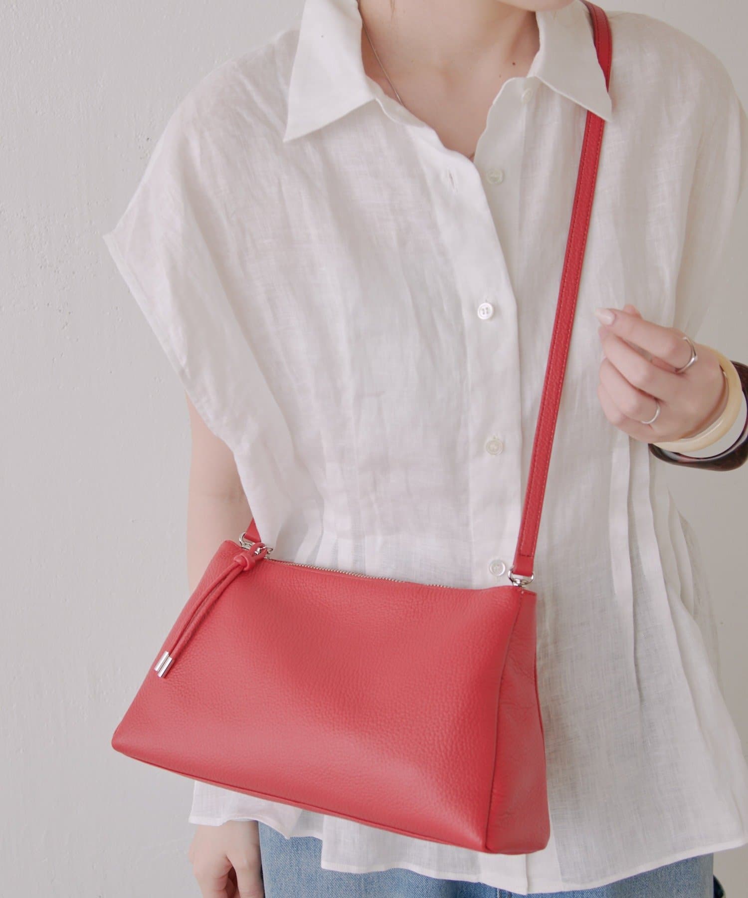 russet(ラシット) レザー2WAYショルダーバッグ