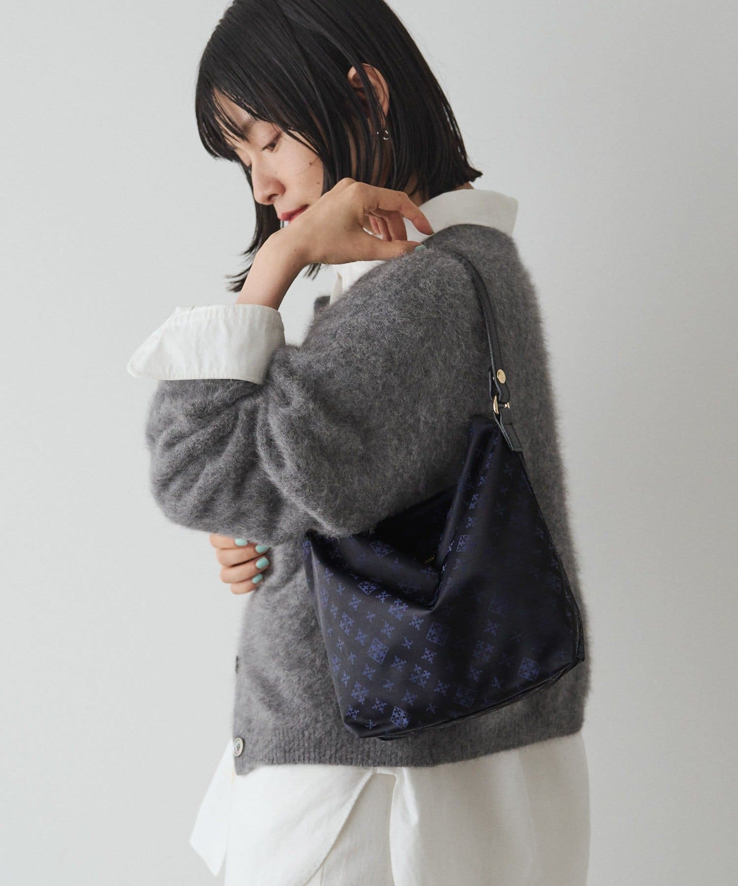 russet(ラシット) ナイロンジャガード2WAYミニショルダーバッグ