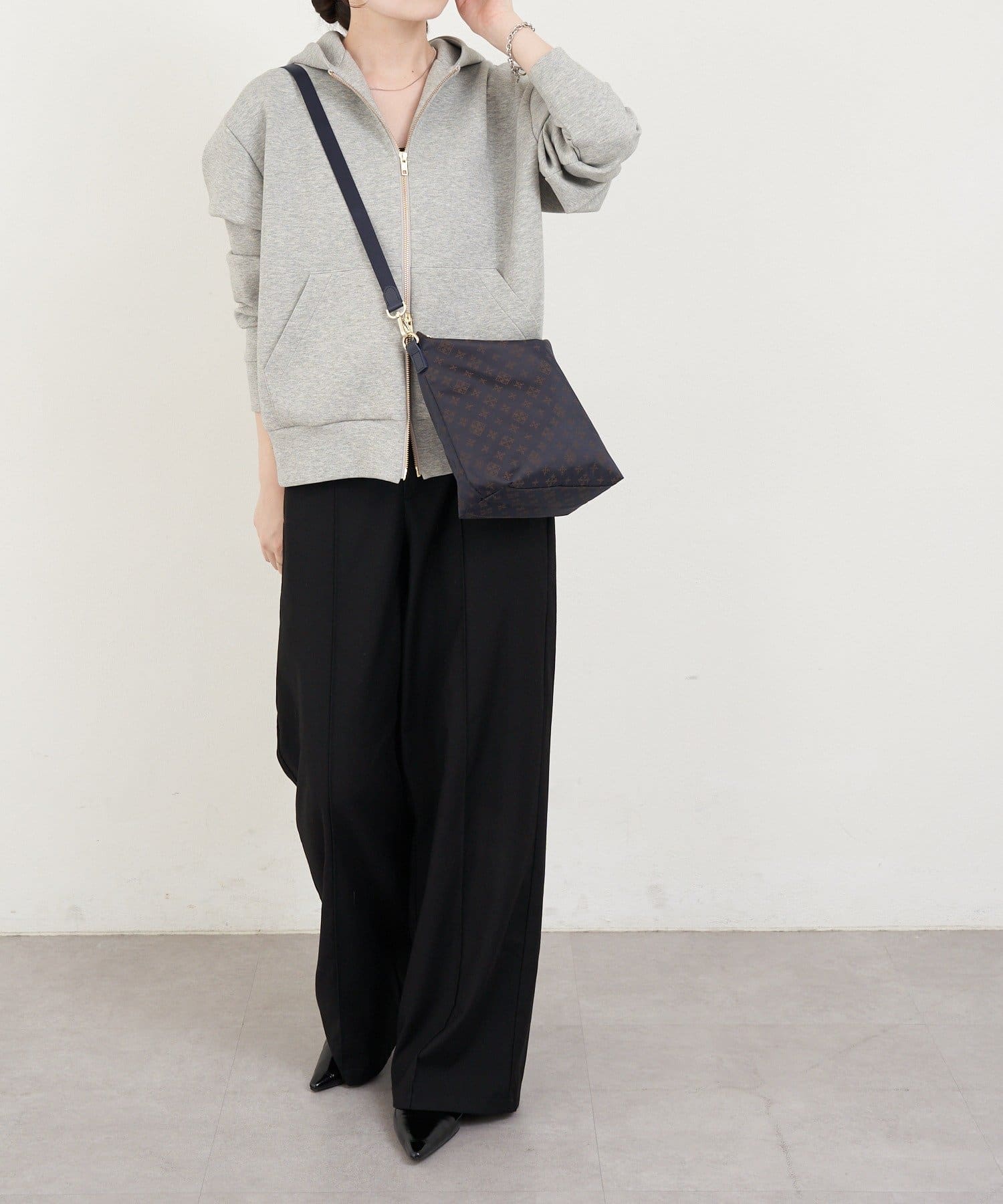 russet(ラシット) ナイロンジャガード2WAYミニショルダーバッグ