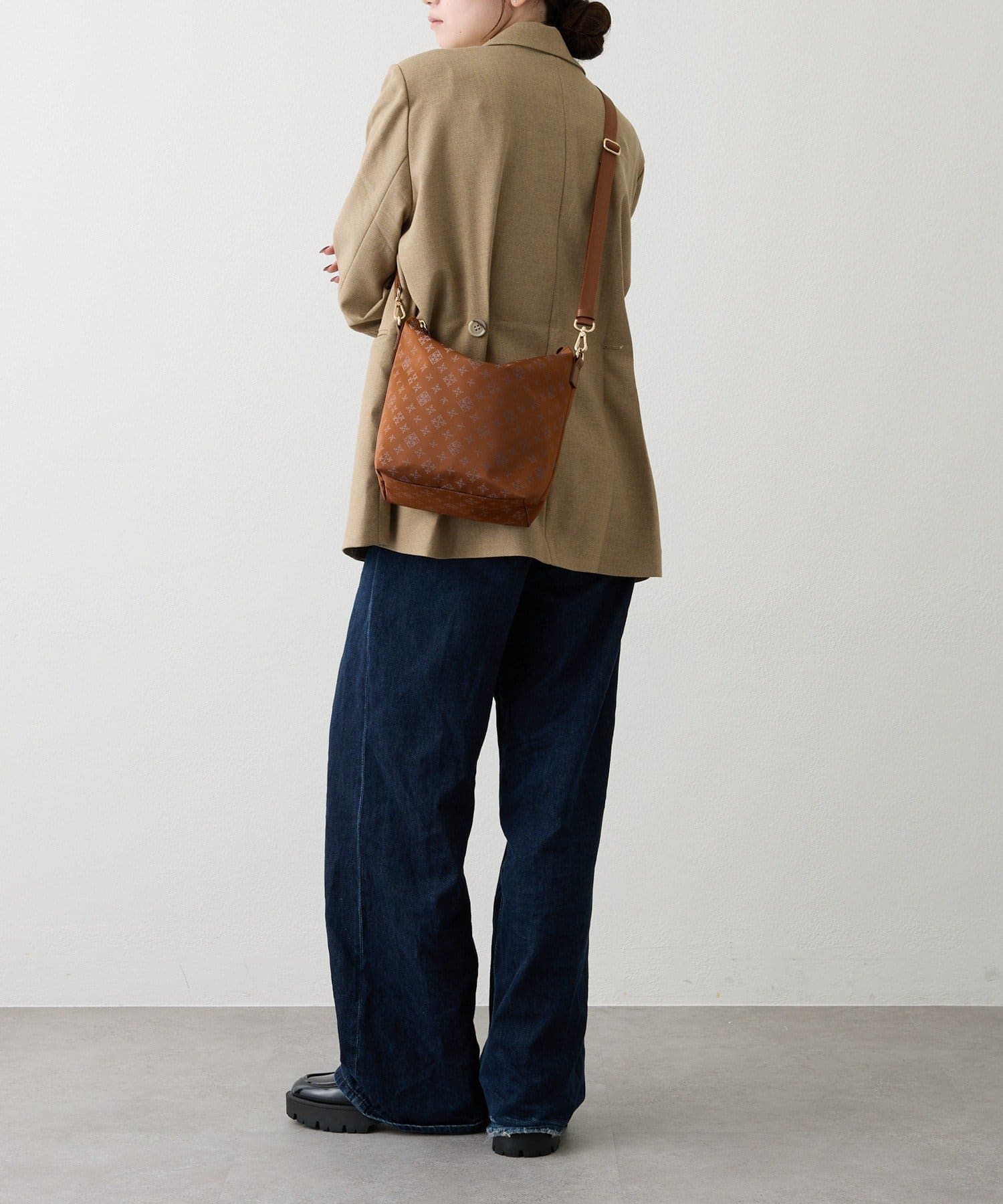 russet(ラシット) ナイロンジャガード2WAYミニショルダーバッグ