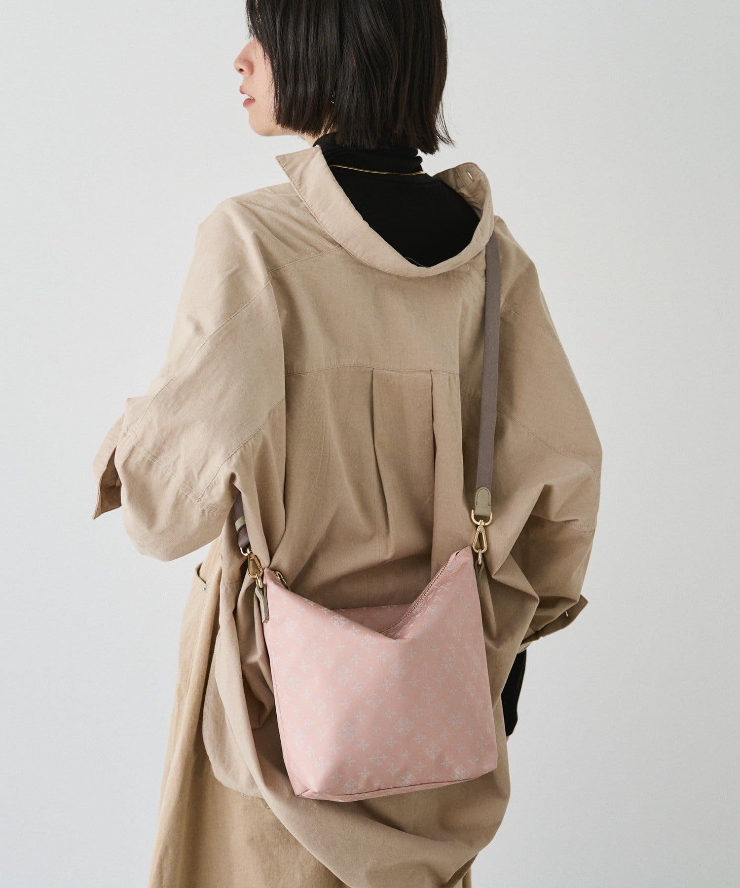 russet(ラシット) ナイロンジャガード2WAYミニショルダーバッグ