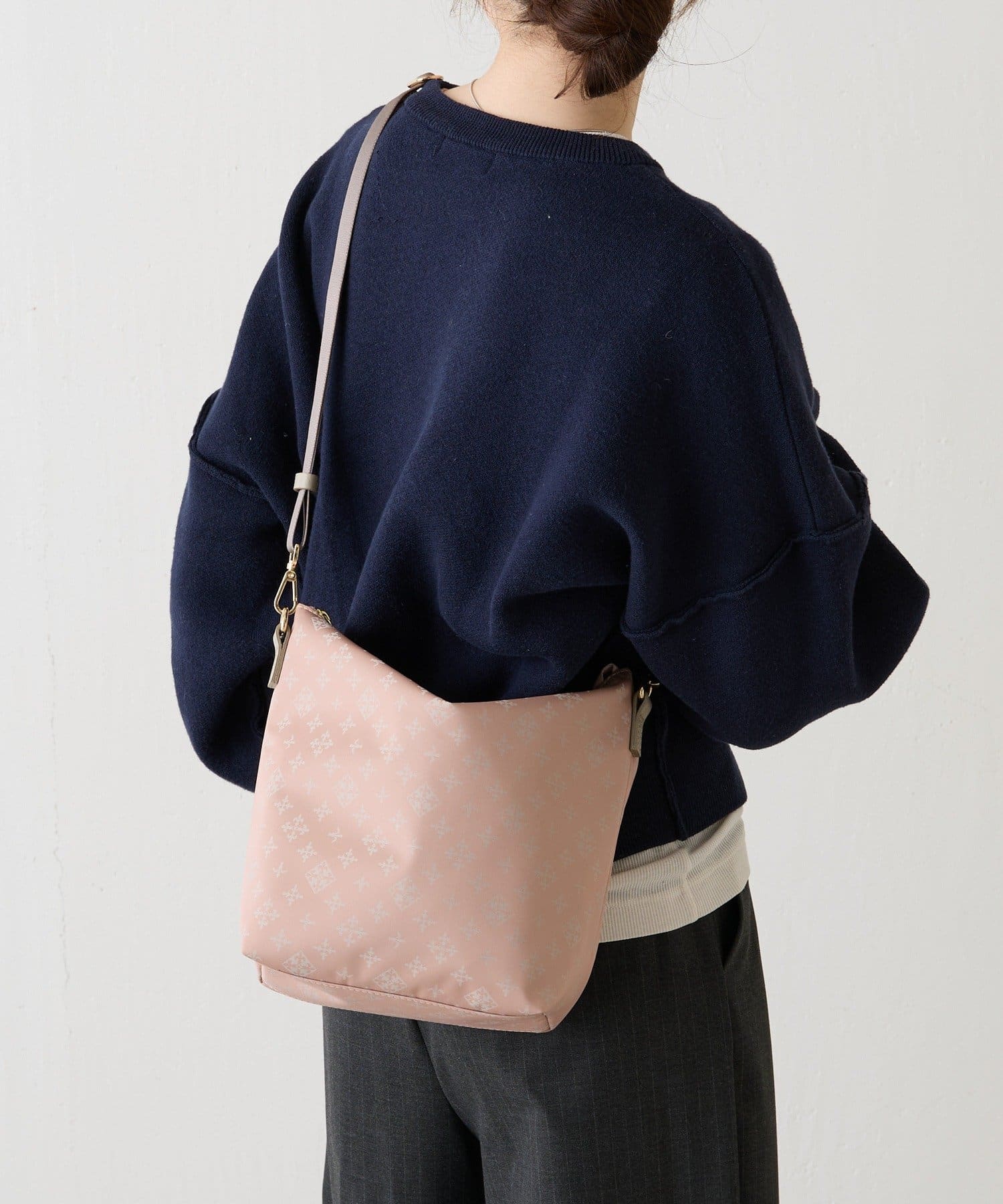 russet(ラシット) ナイロンジャガード2WAYミニショルダーバッグ