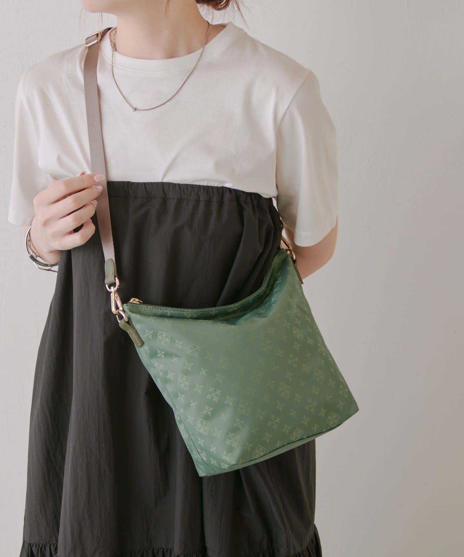 russet(ラシット) スタンダードミニショルダーバッグ <ナイロンジャガード>