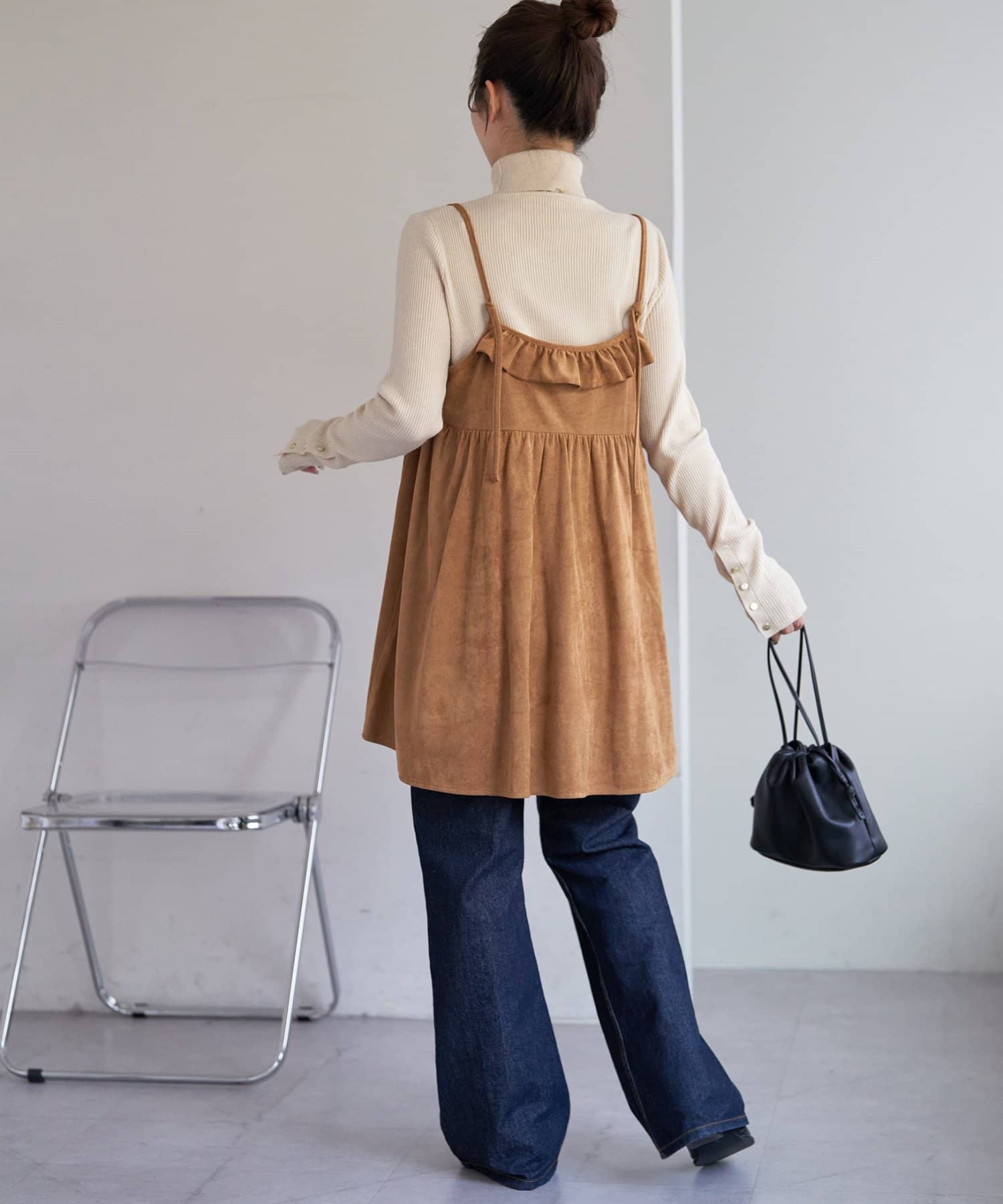 DISCOAT(ディスコート) 【WEB限定】２WAYキャミチュニック