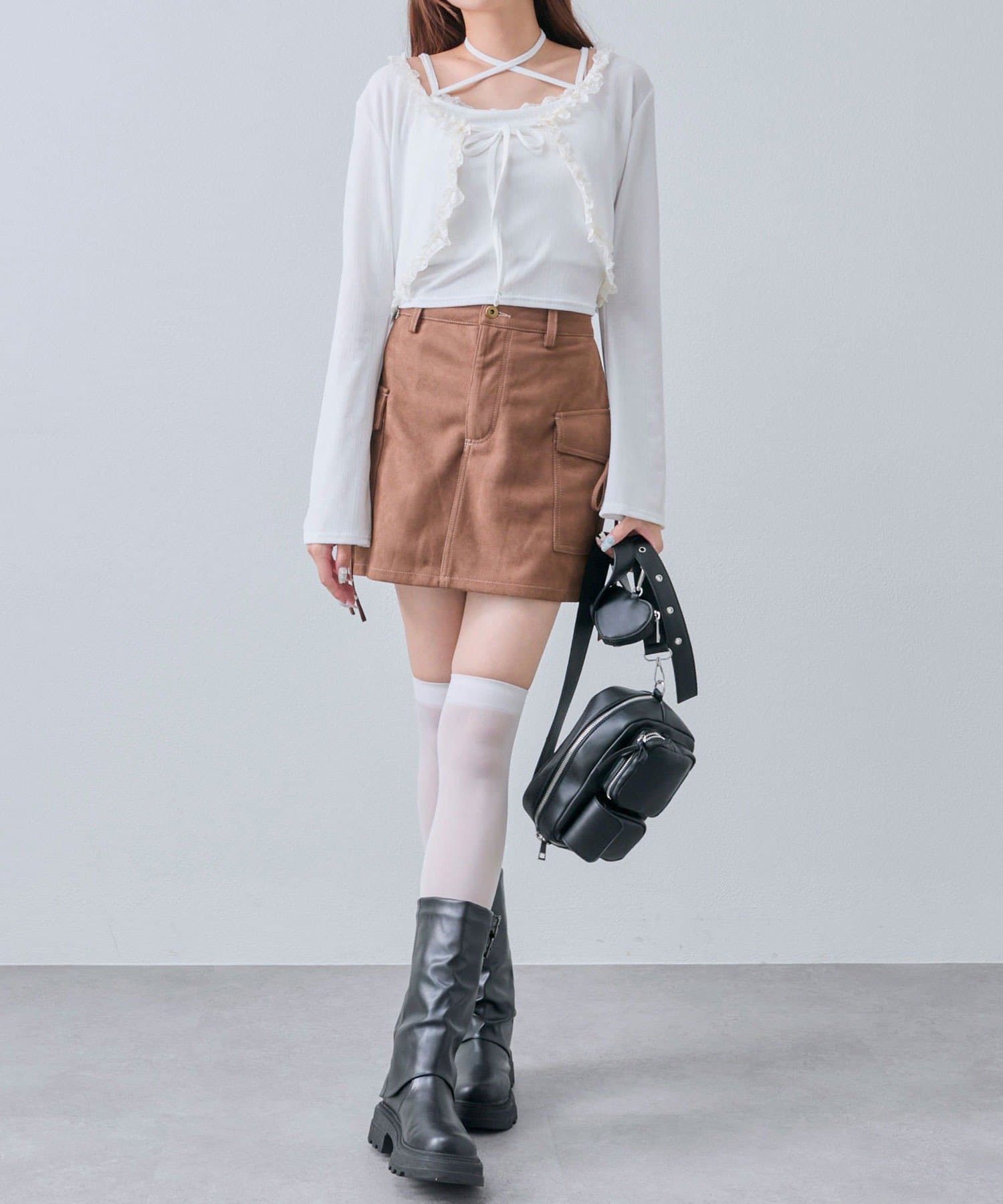 オリーブデオリーブ レースフリルボレロセット ピンク ピンク】 olive des oliveレースフリルボレロセット - メルカリ