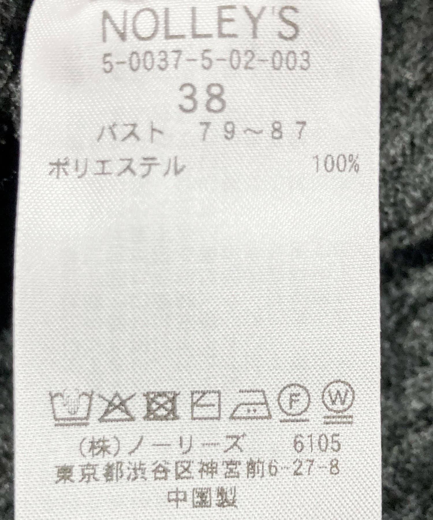 NOLLEY'S(ノーリーズ) 《手洗い可能》《アンサンブル対応》モールヤーンミニケーブルプルオーバーニット