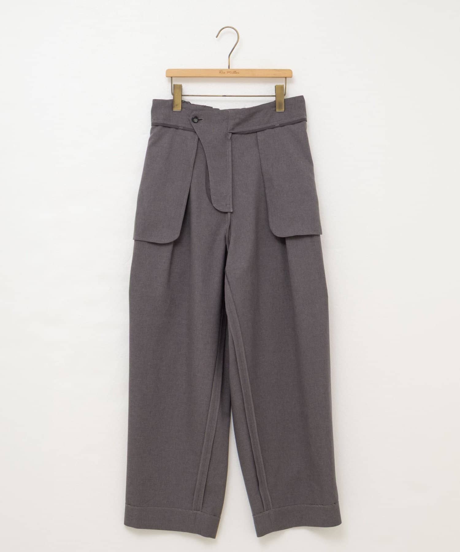 NOLLEY'S(ノーリーズ) 《セットアップ対応》ウォッシャブルソフトカーゴパンツ