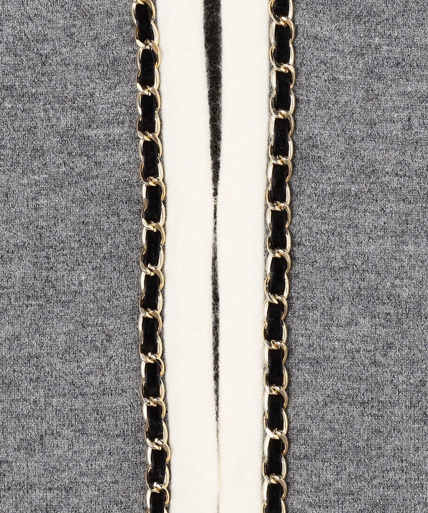 NOLLEY'S(ノーリーズ) チェーンブレードVネックカーディガン