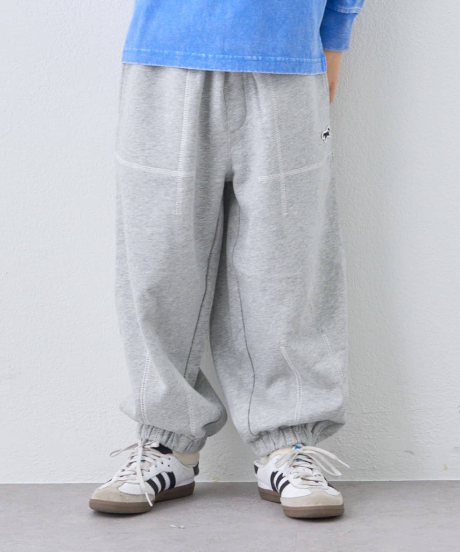 CIAOPANIC TYPY(チャオパニックティピー) 【KIDS】【FOX×TYPY】配色ステッチスウェットパンツ