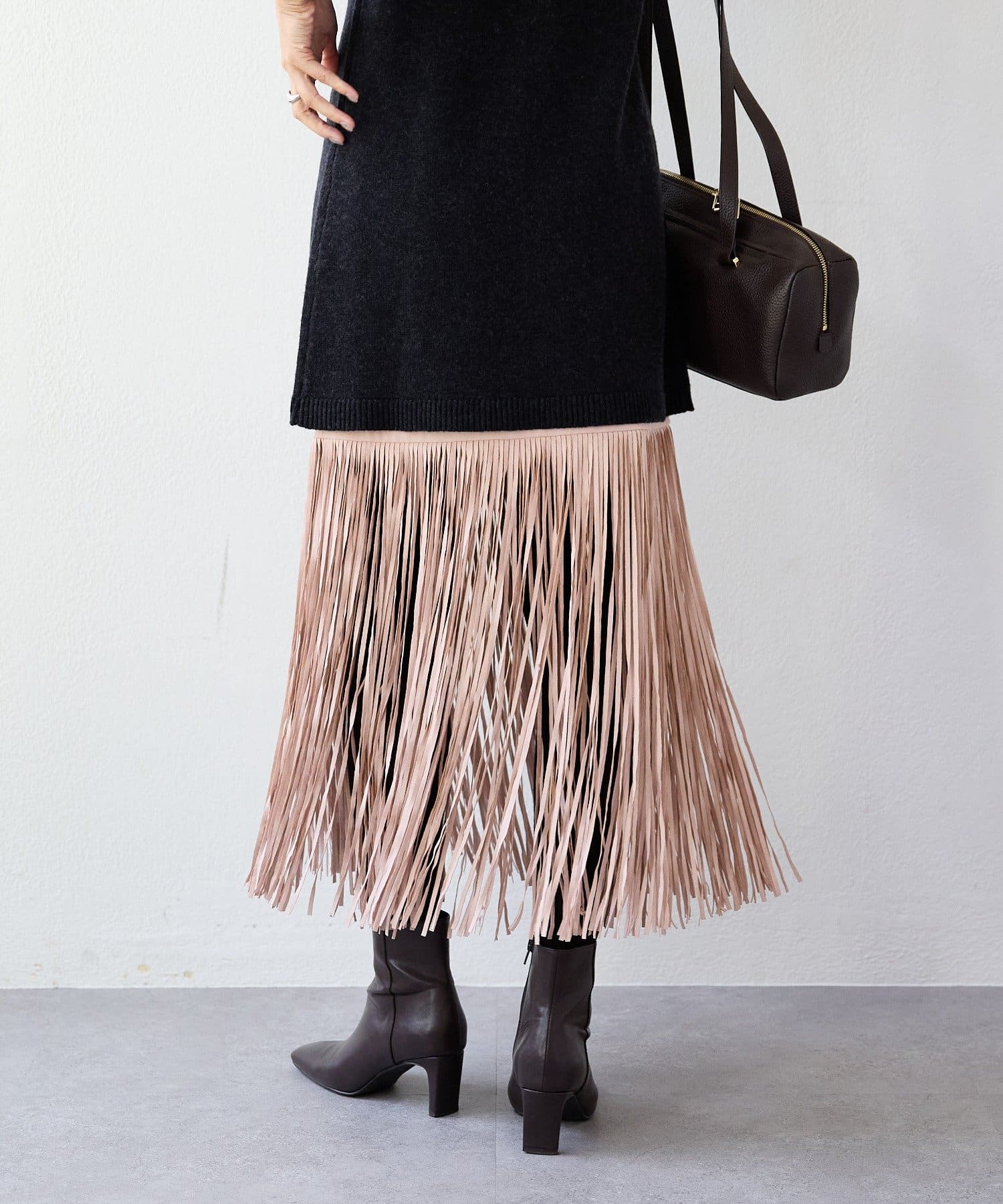 RIVE DROITE(リヴドロワ) 予約【à Nice （ア ・ニース）】フリンジスカート