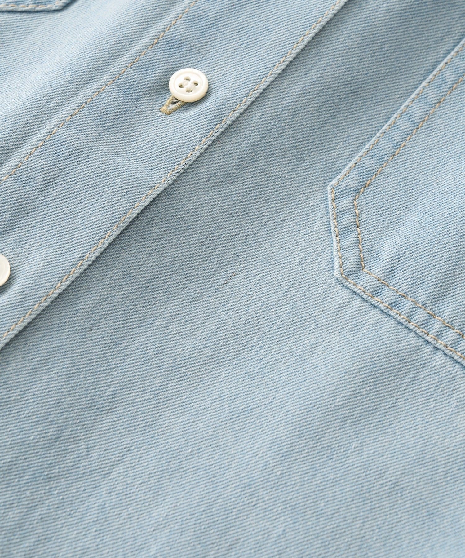 RIVE DROITE(リヴドロワ) 予約【新色追加/抜け感】デニムボウタイシャツ