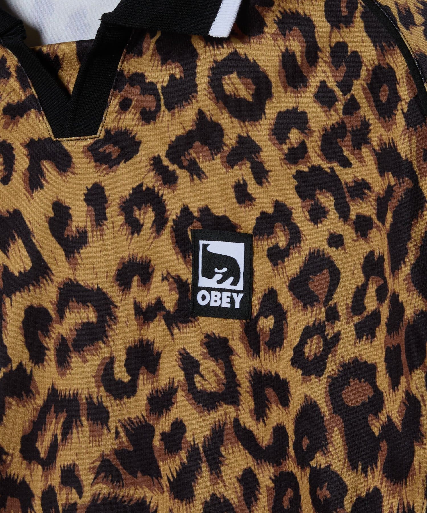 WHO’S WHO gallery(フーズフーギャラリー) OBEY POLO COLLAR SPORTS SHIRT