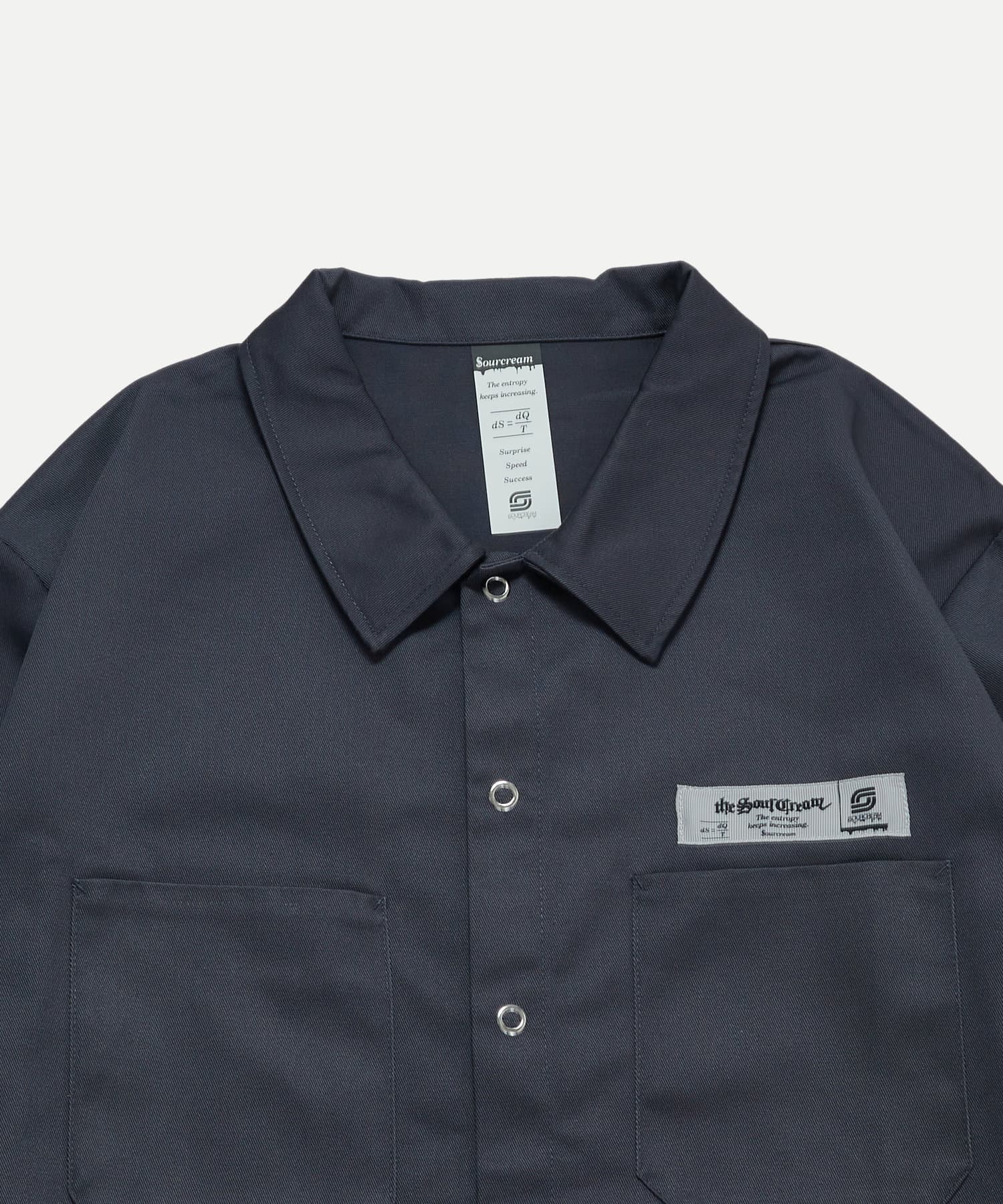 OUTLET(アウトレット) 【WHO'S WHO gallery】【Sourcream】ツイルワークシャツ